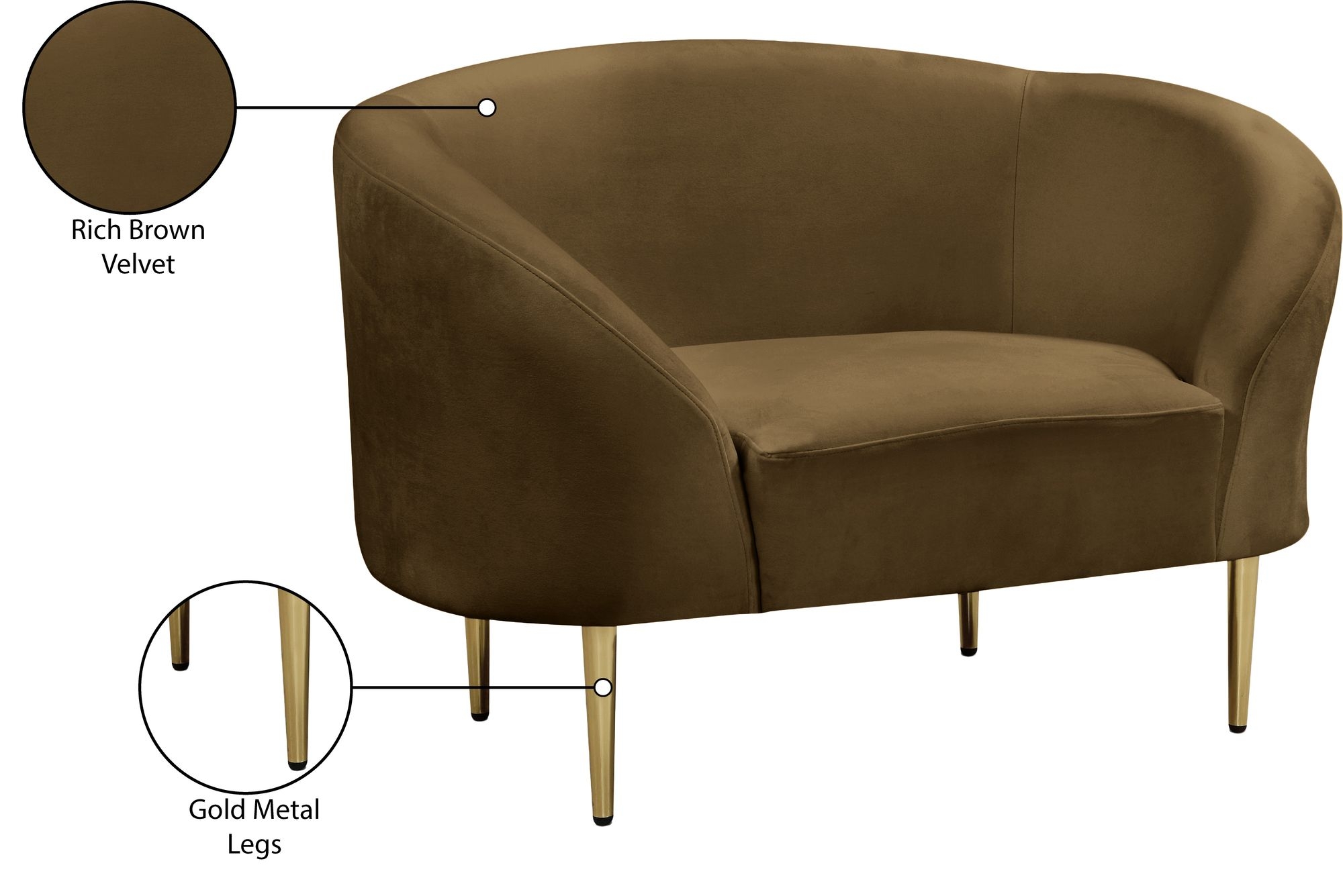 Ritz Velvet Chair