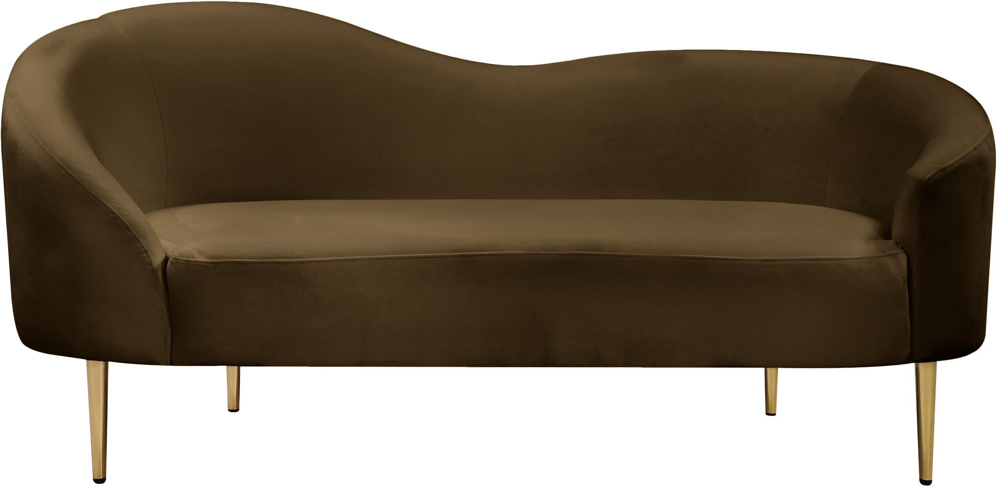 Ritz Velvet Loveseat