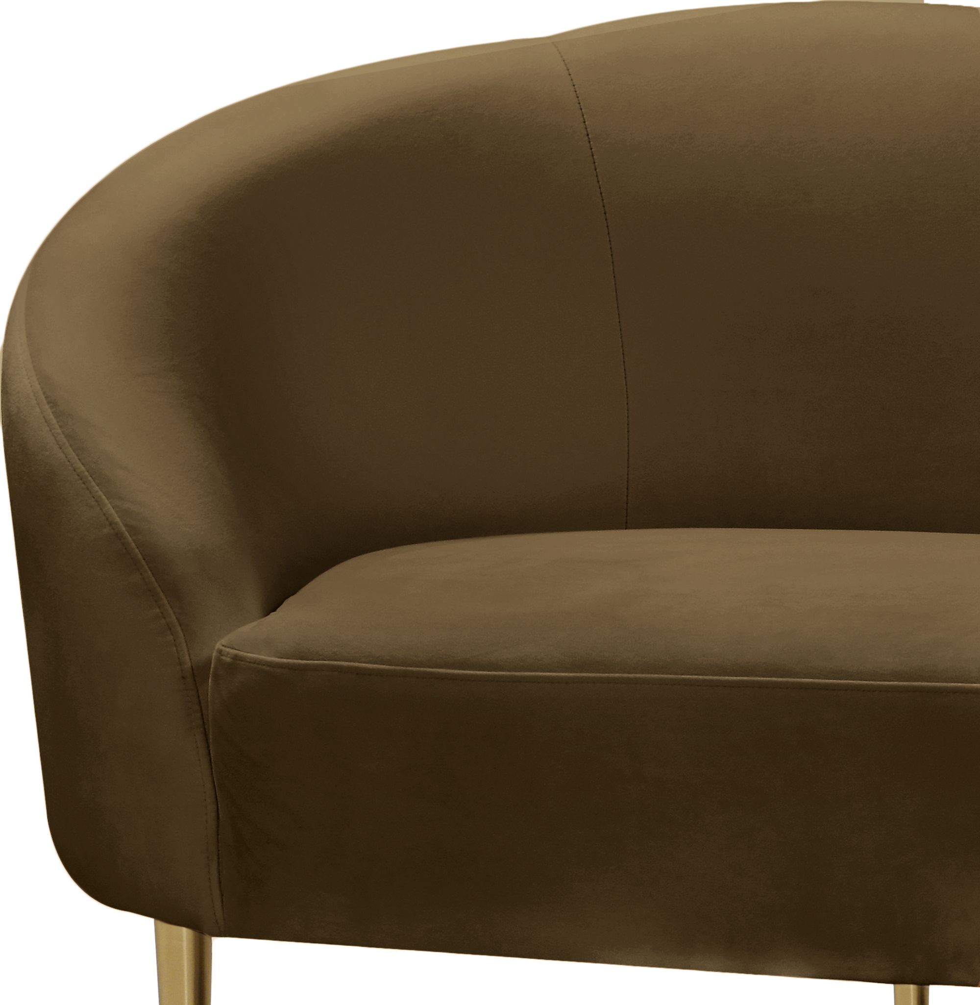 Ritz Velvet Loveseat