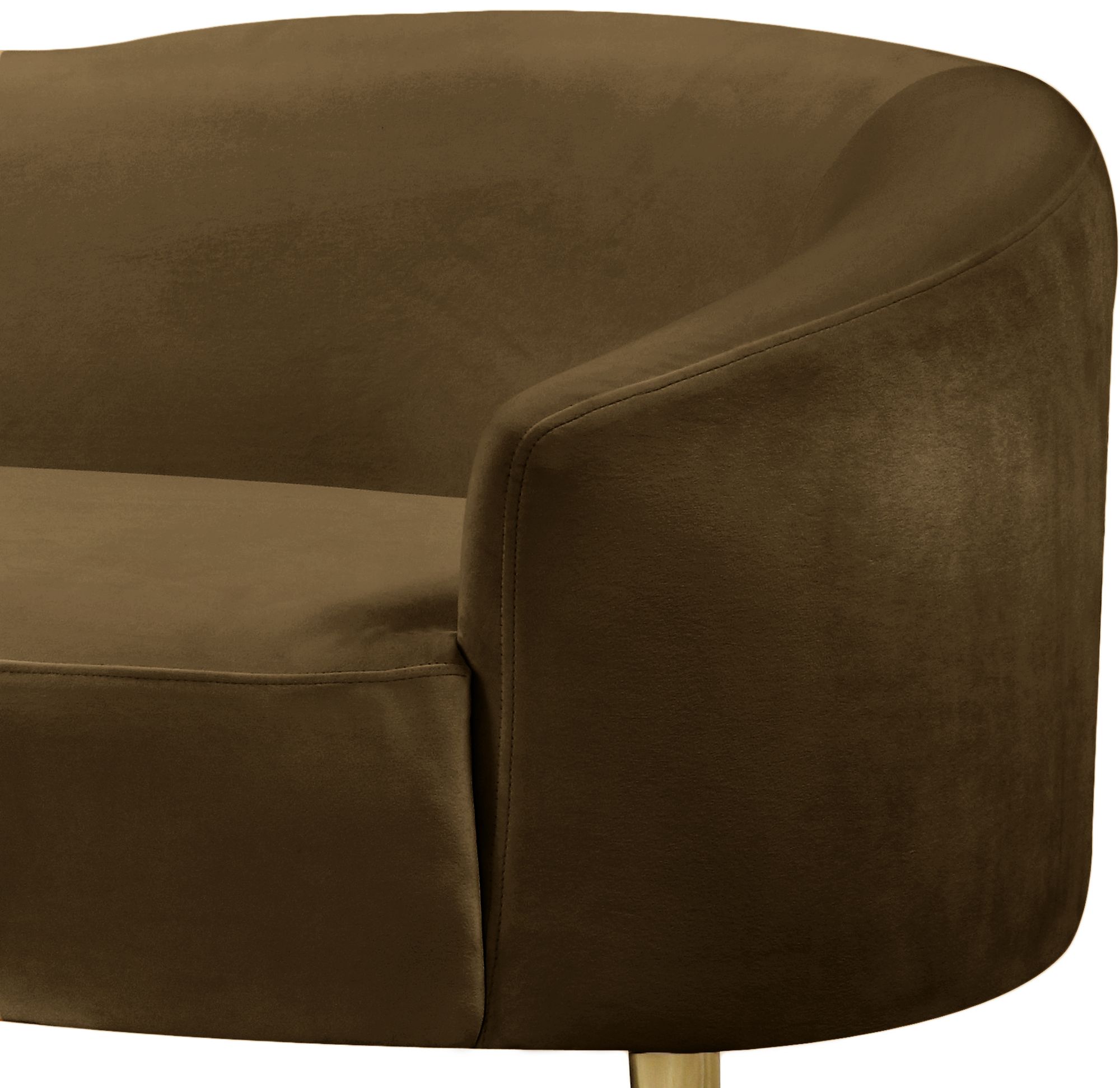Ritz Velvet Loveseat