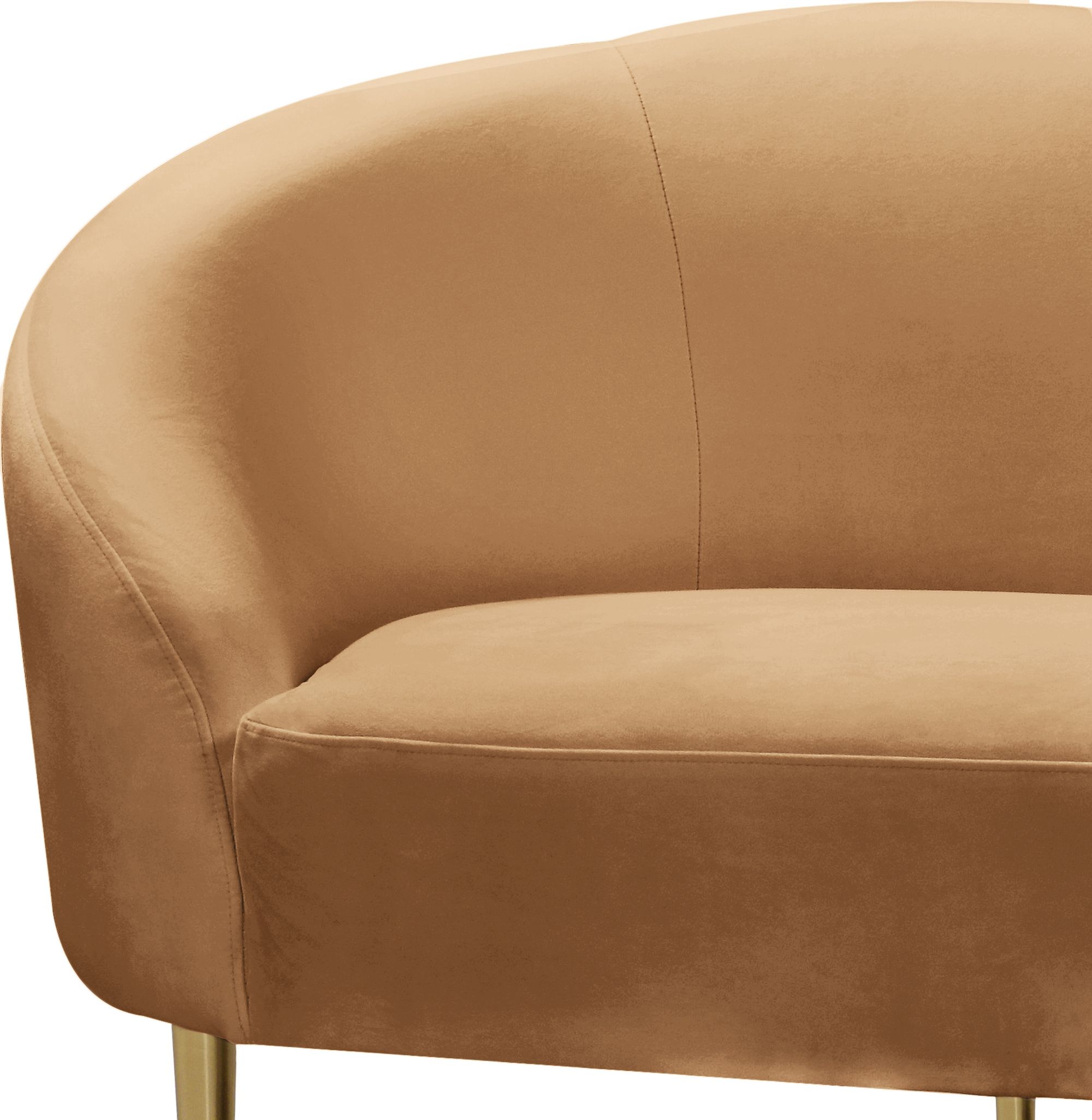 Ritz Velvet Loveseat