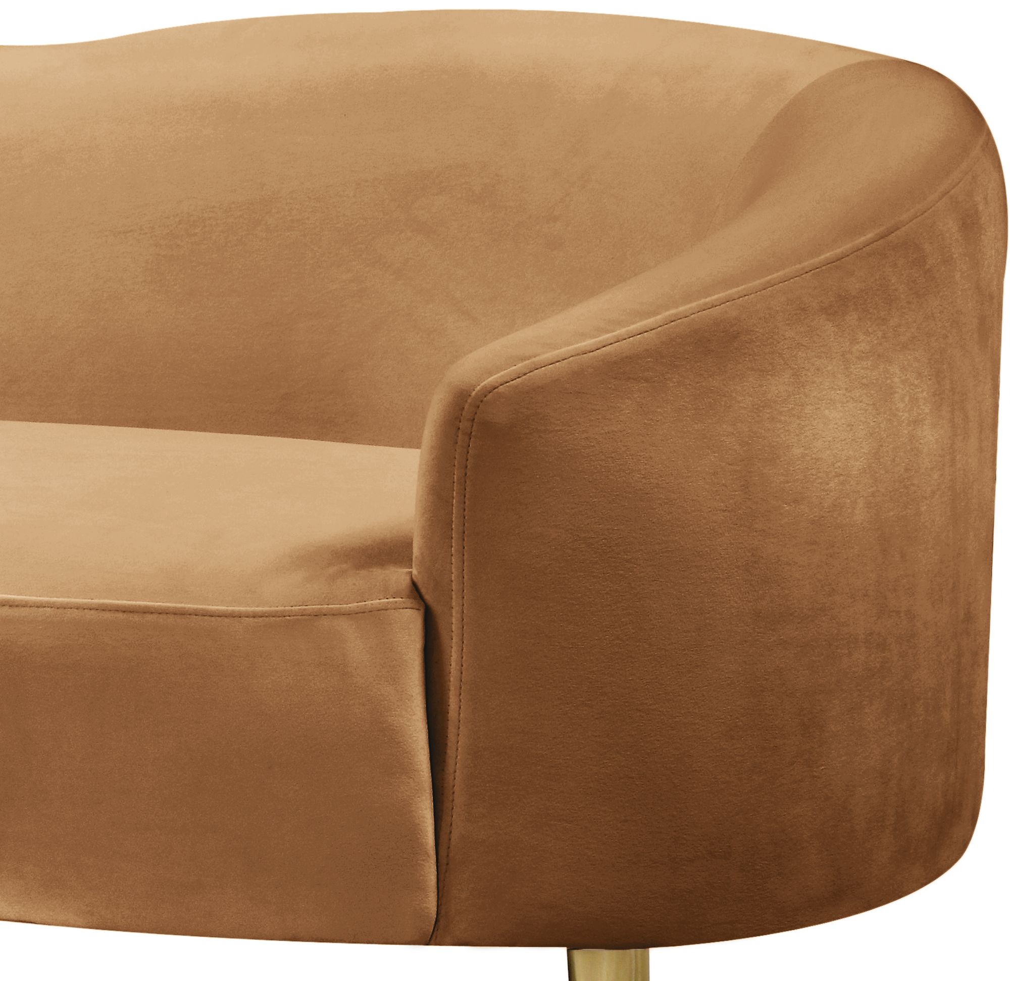 Ritz Velvet Loveseat