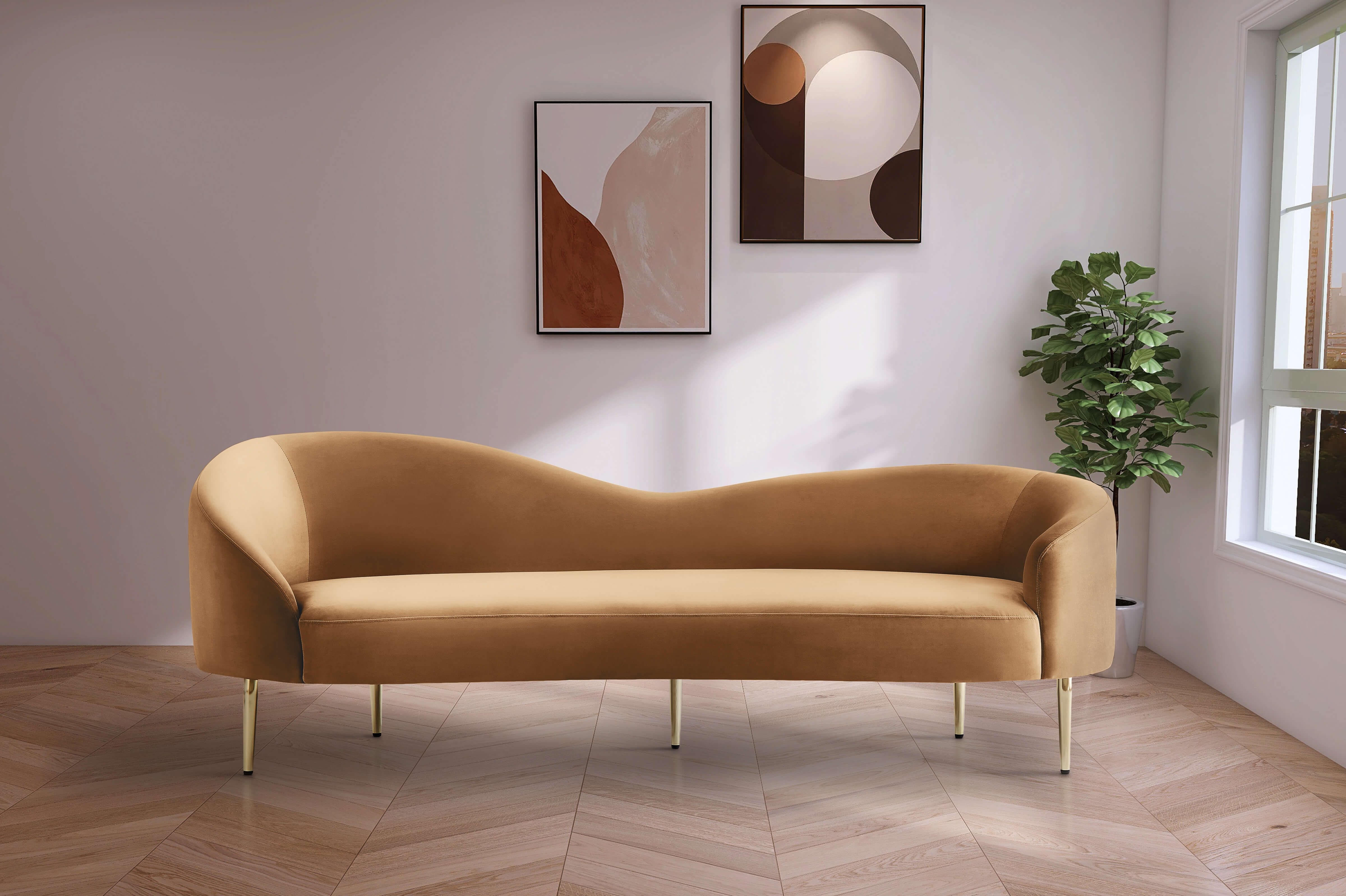 Ritz Velvet Sofa