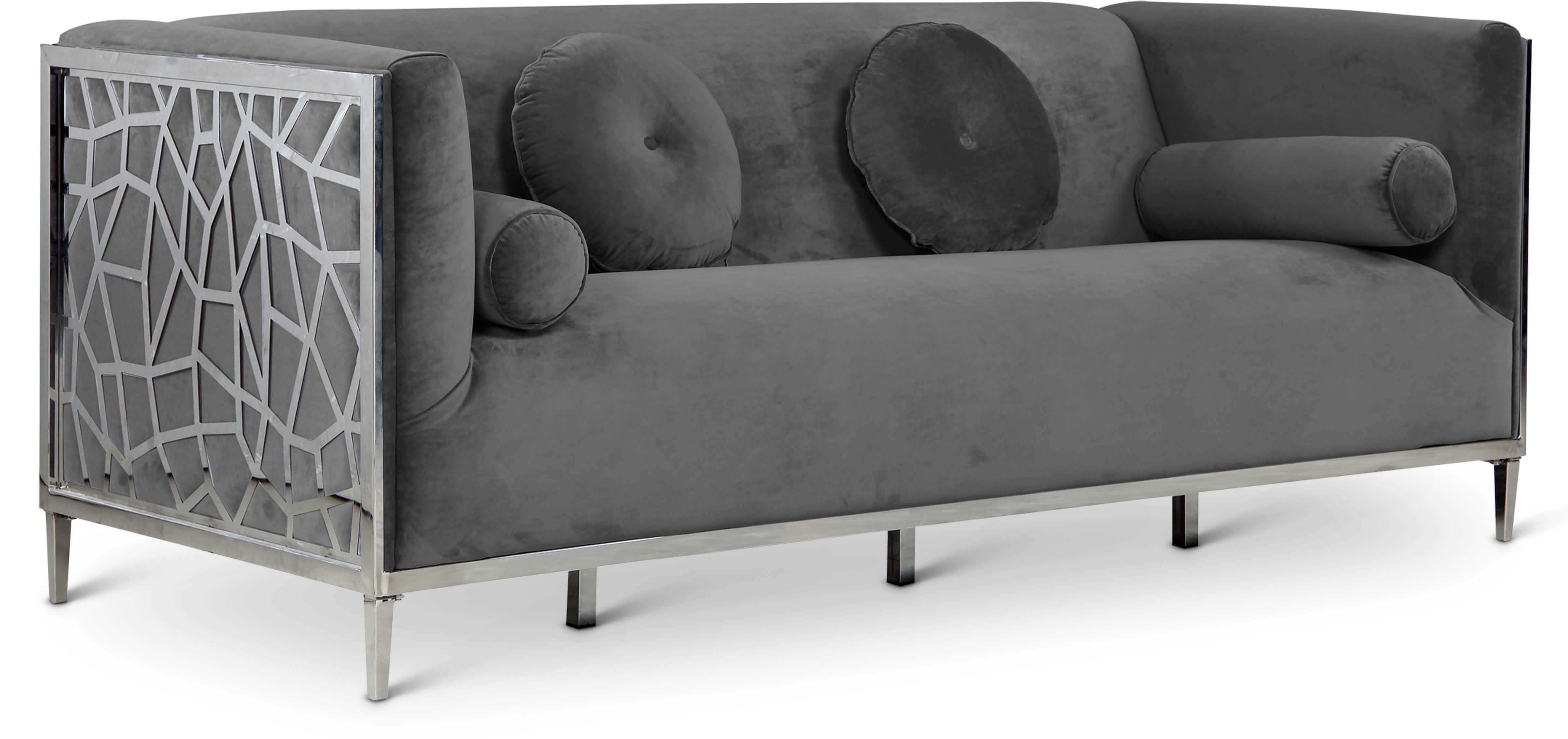 Opal Velvet Sofa