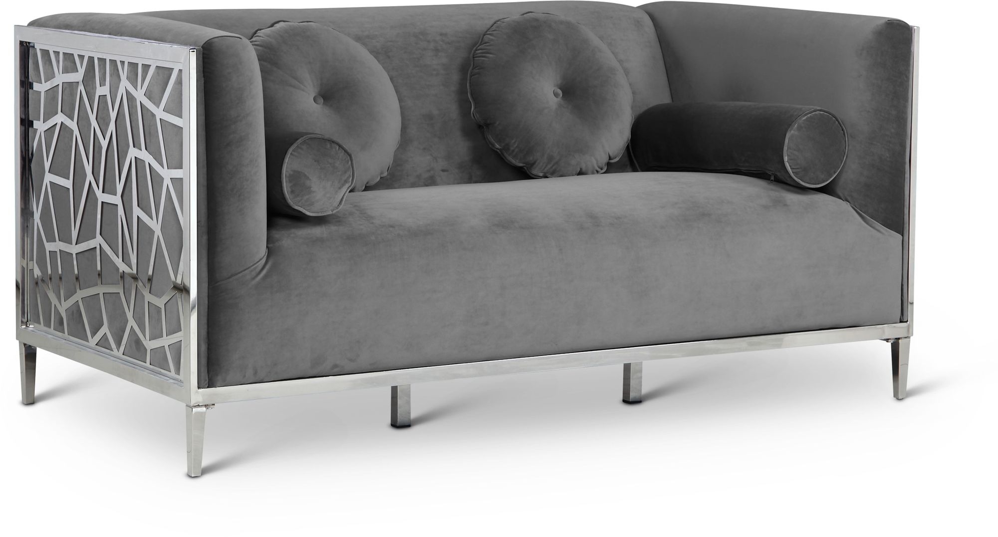 Opal Velvet Loveseat