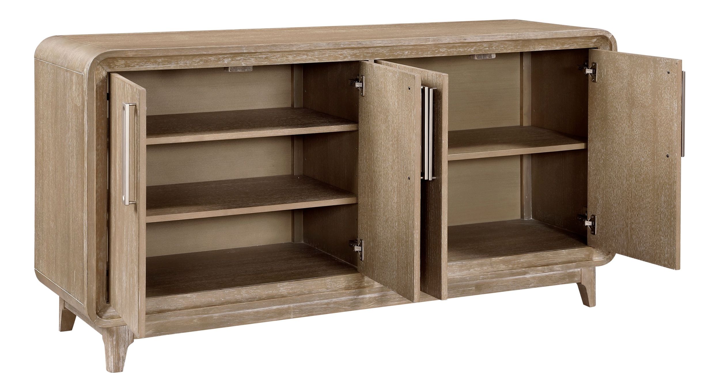 Wilshire Wood Server with 4 Doors