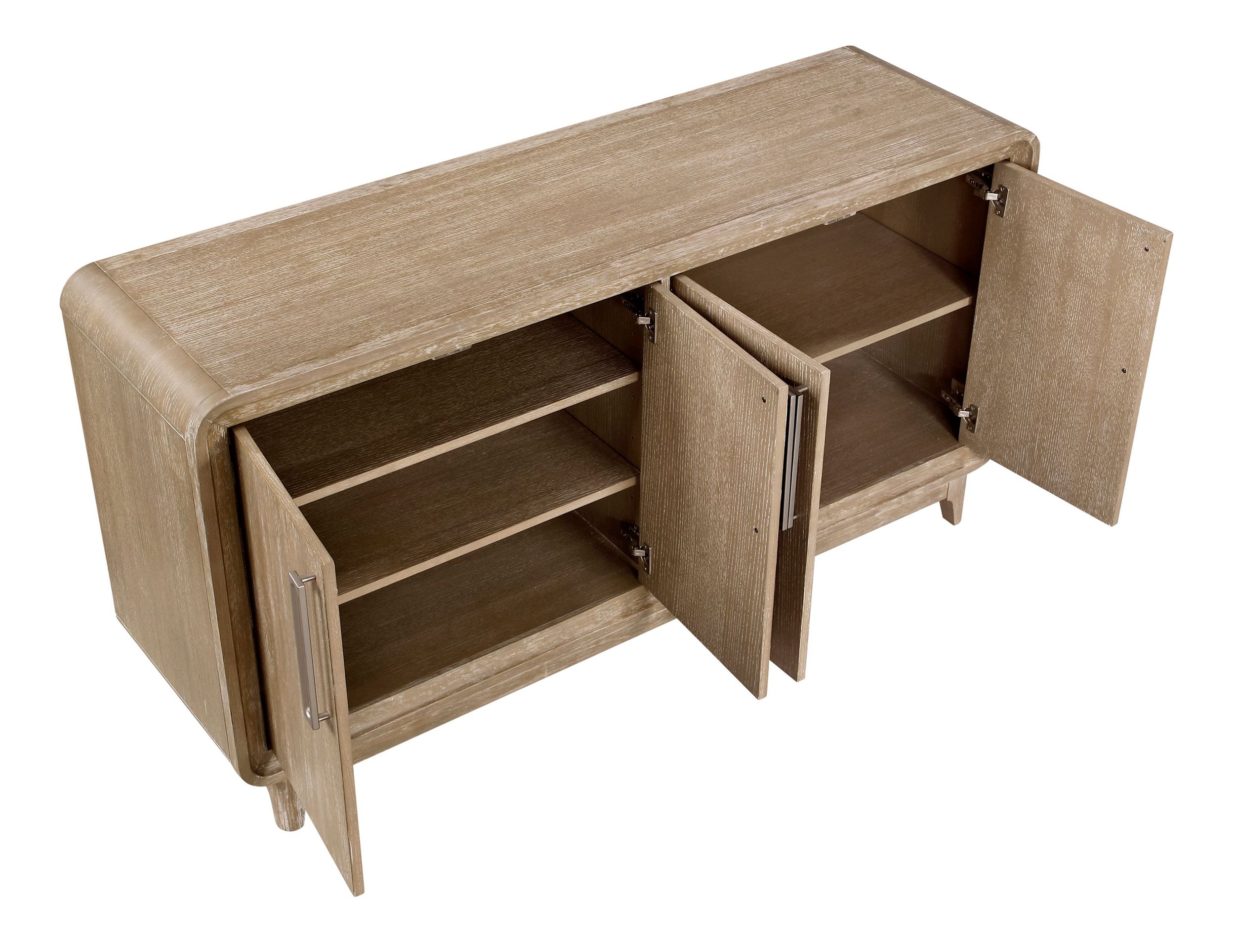 Wilshire Wood Server with 4 Doors