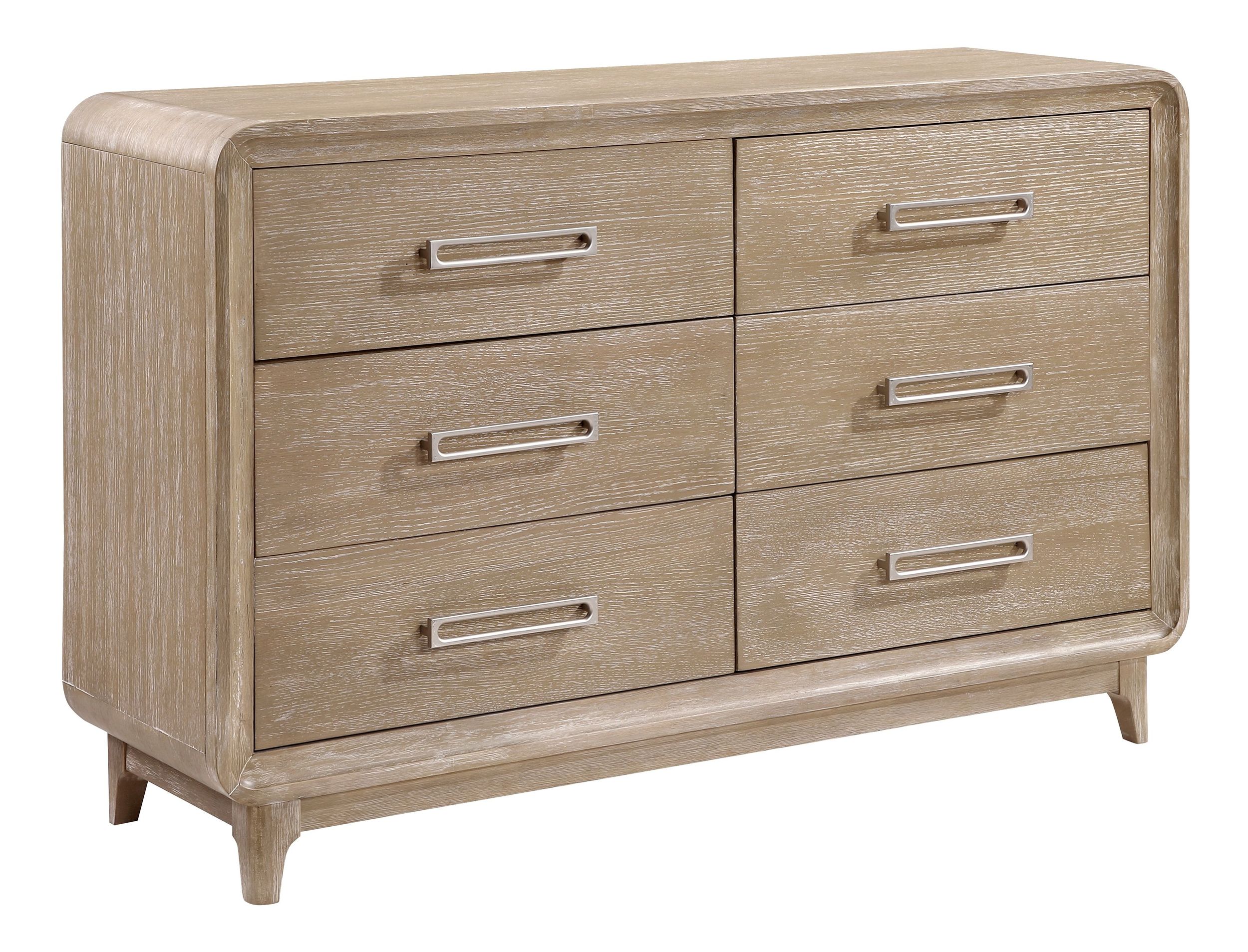 Wilshire Wood 6-Drawer Doube Dresser