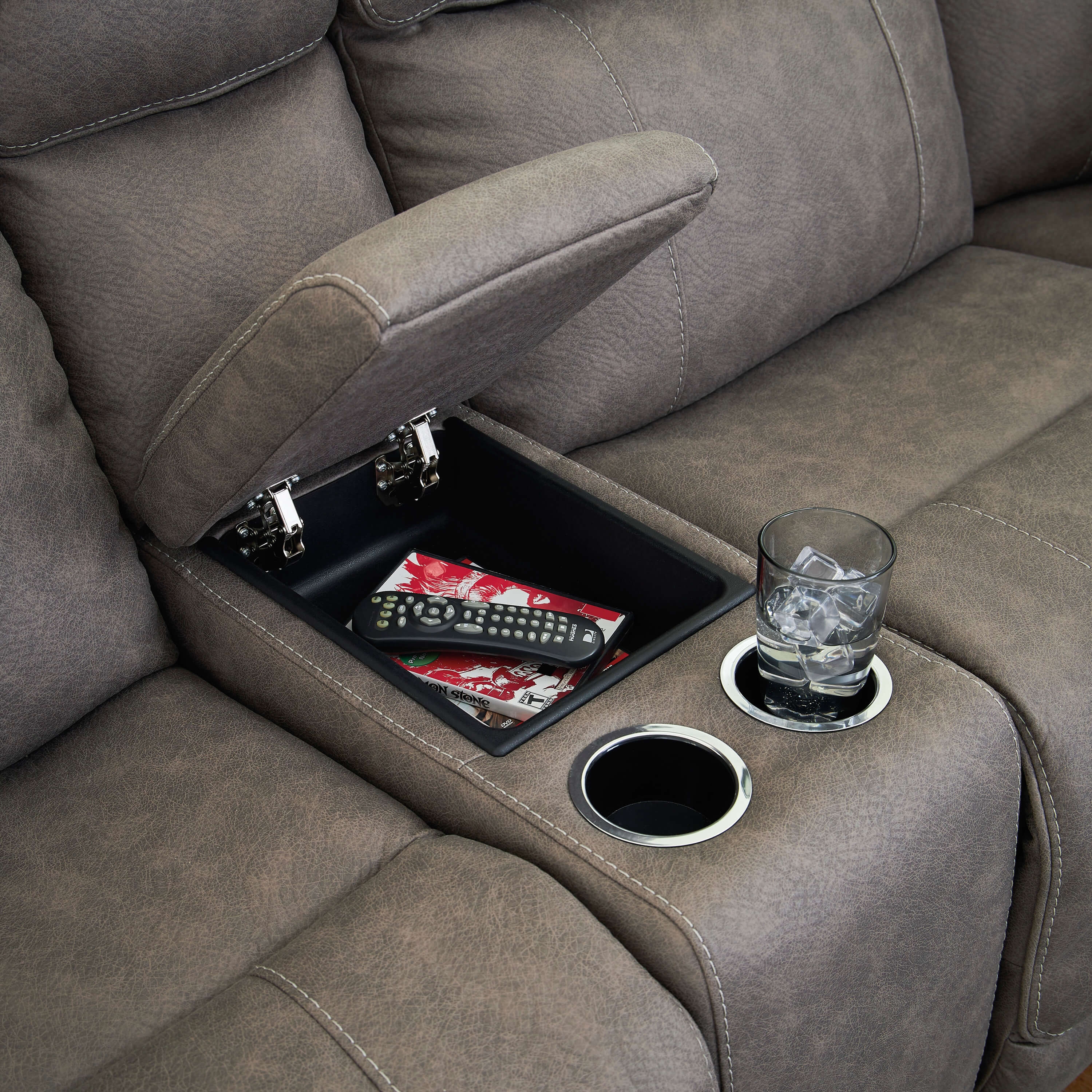 Ashley Starbot Loveseat with console