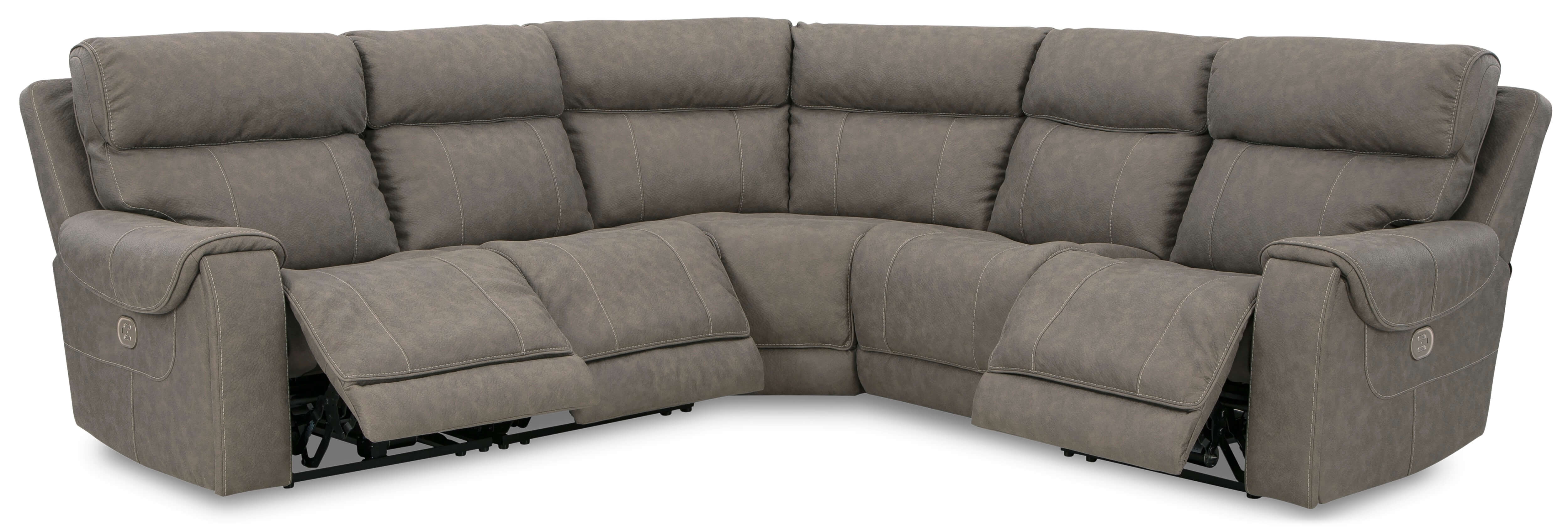 Starbot 5-Piece Polyester Power Reclining Sectional Sofa