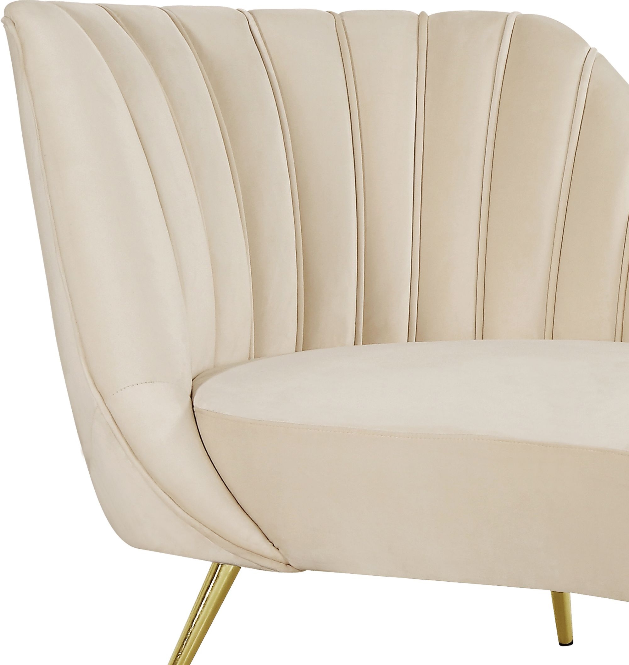 Margo Velvet Chaise Lounge