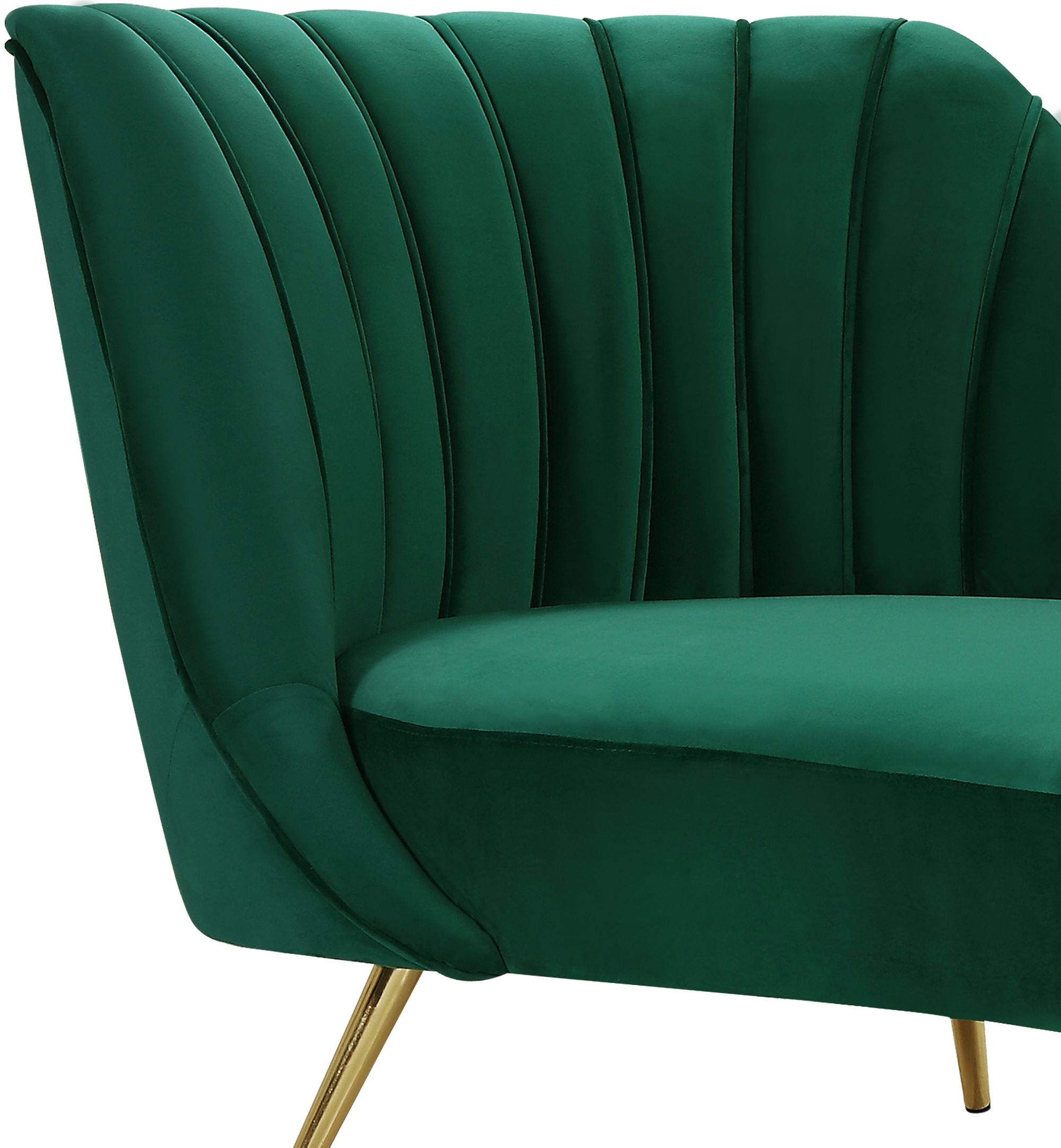 Margo Velvet Chaise Lounge