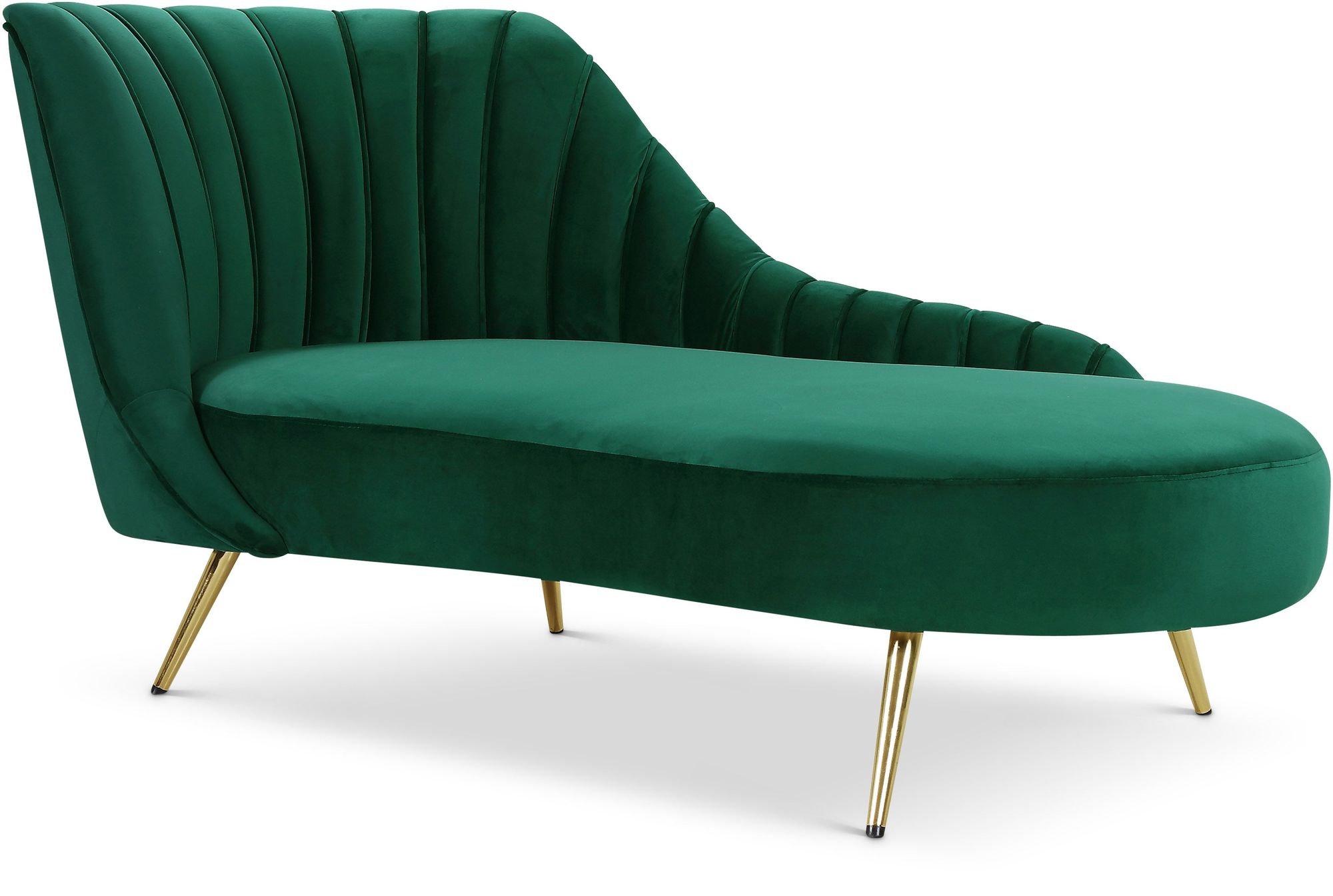 Margo Velvet Chaise Lounge