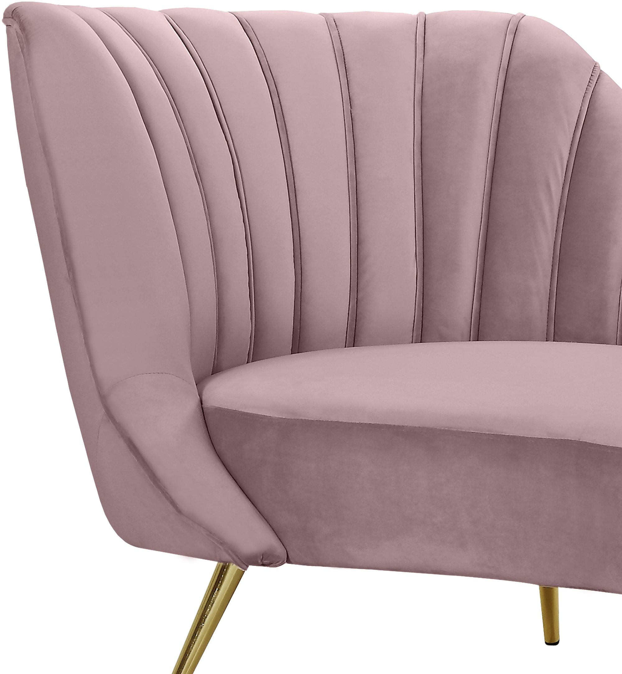 Margo Velvet Chaise Lounge
