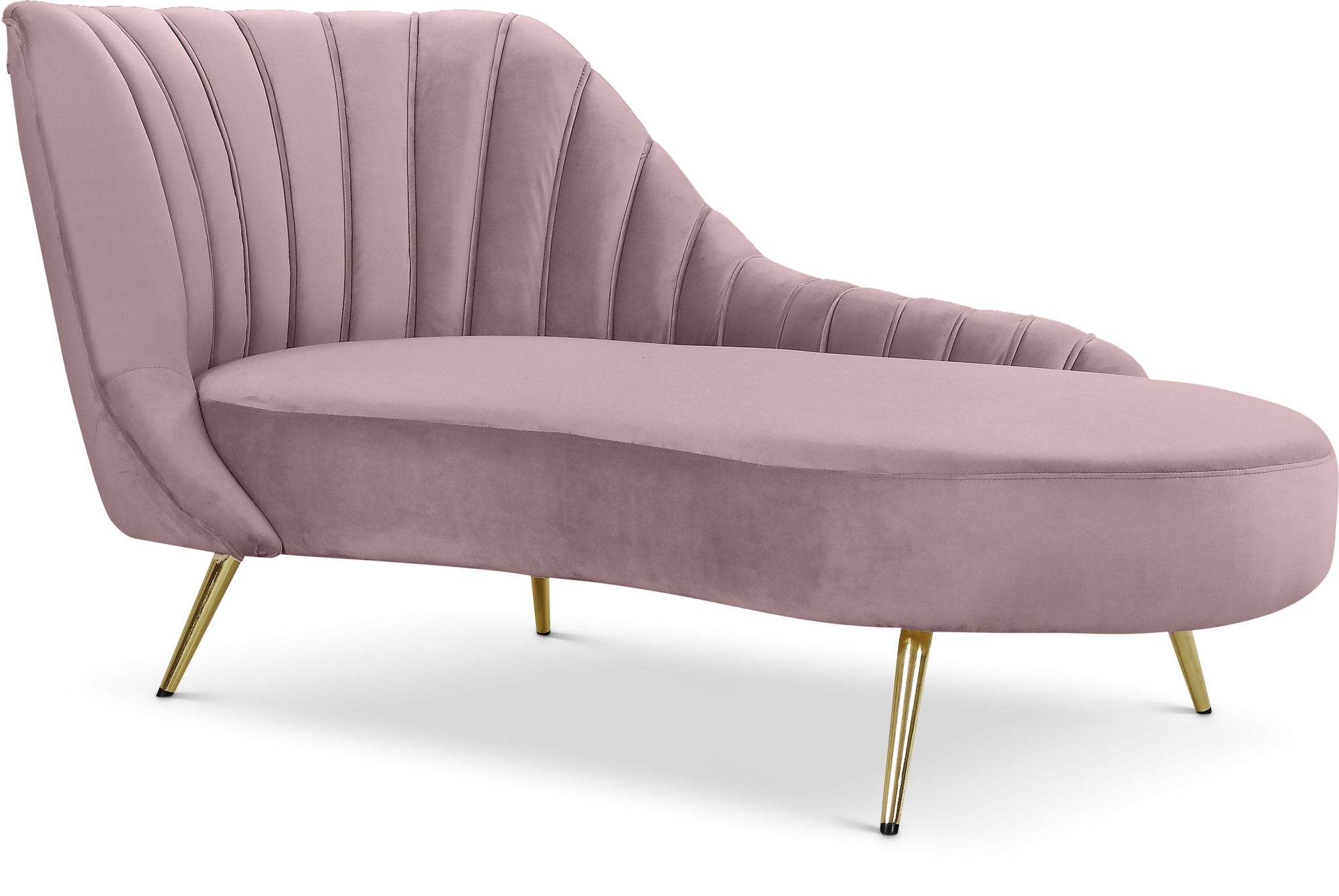 Margo Velvet Chaise Lounge