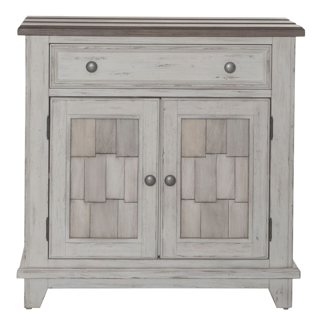 River Place 2-Door 1-Drawer Accent Cabinet