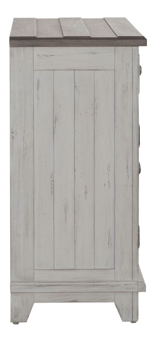 River Place 2-Door 1-Drawer Accent Cabinet