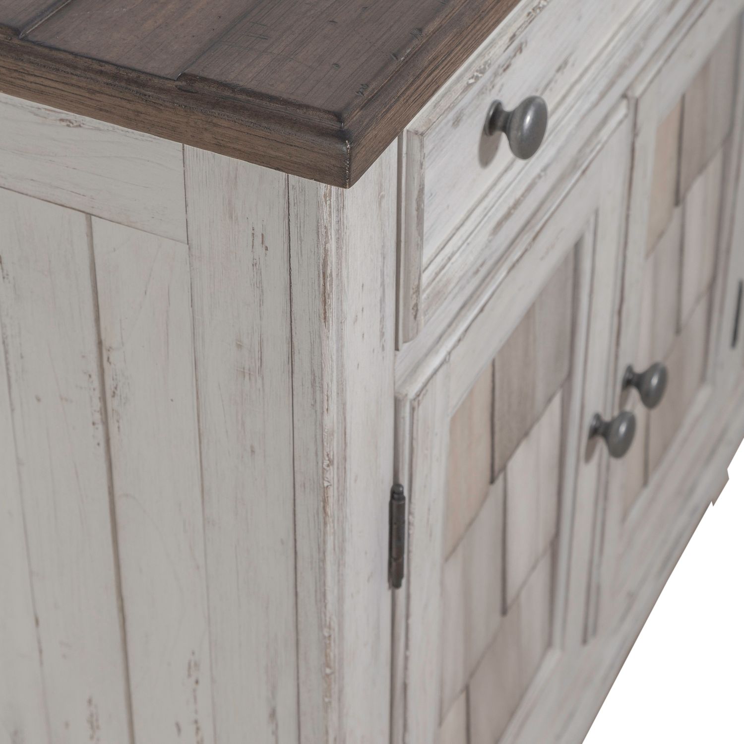 River Place 2-Door 1-Drawer Accent Cabinet
