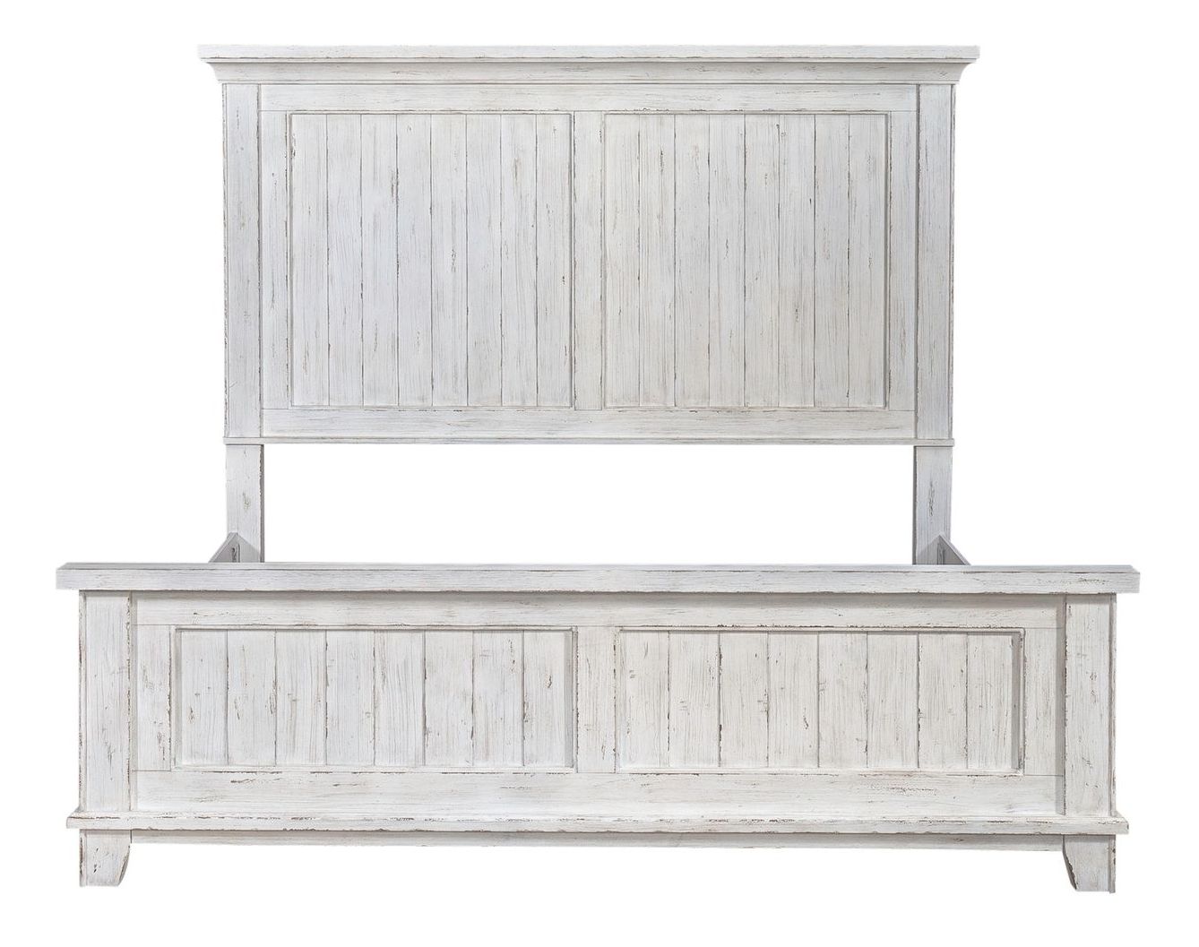 River Place Wood Twin Size Panel Bed