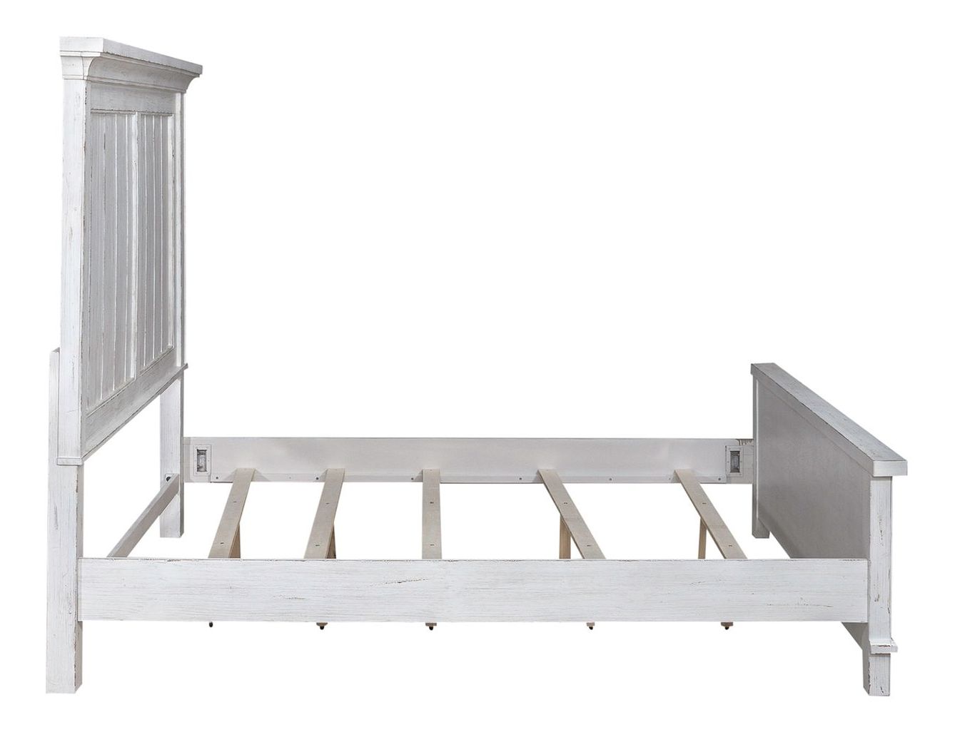 River Place Wood Queen Size Panel Bed