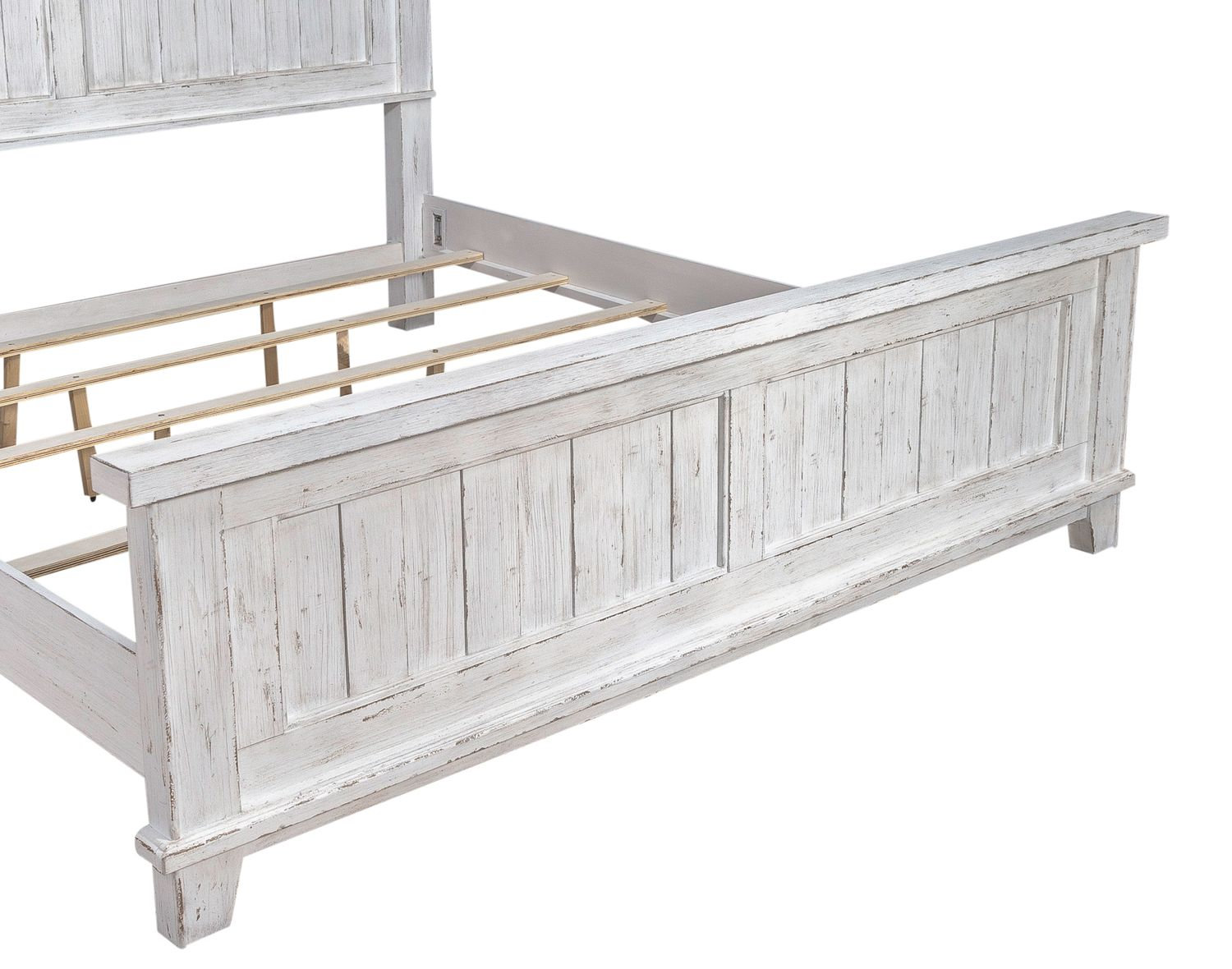 River Place Wood Queen Size Panel Bed