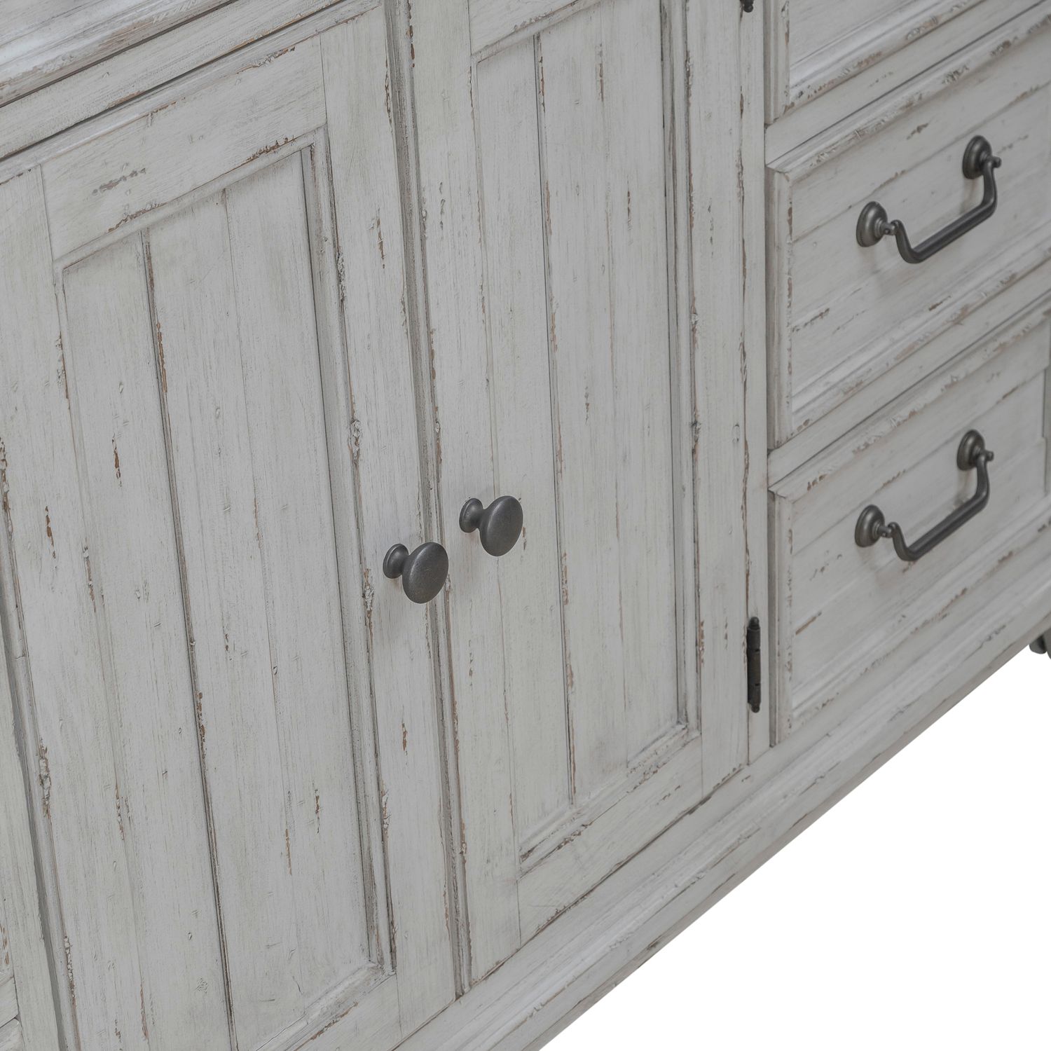 River Place Wood Dresser w/2 Doors & 9 Drawers