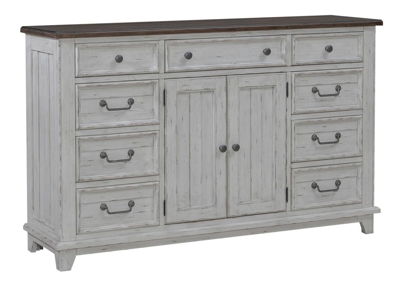 River Place White Farmhouse Bedroom Set | Liberty Furniture