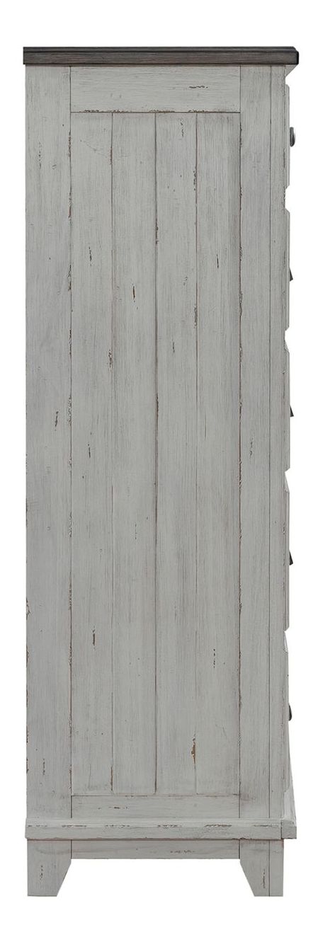 River Place Wood Chest w/6 Drawers