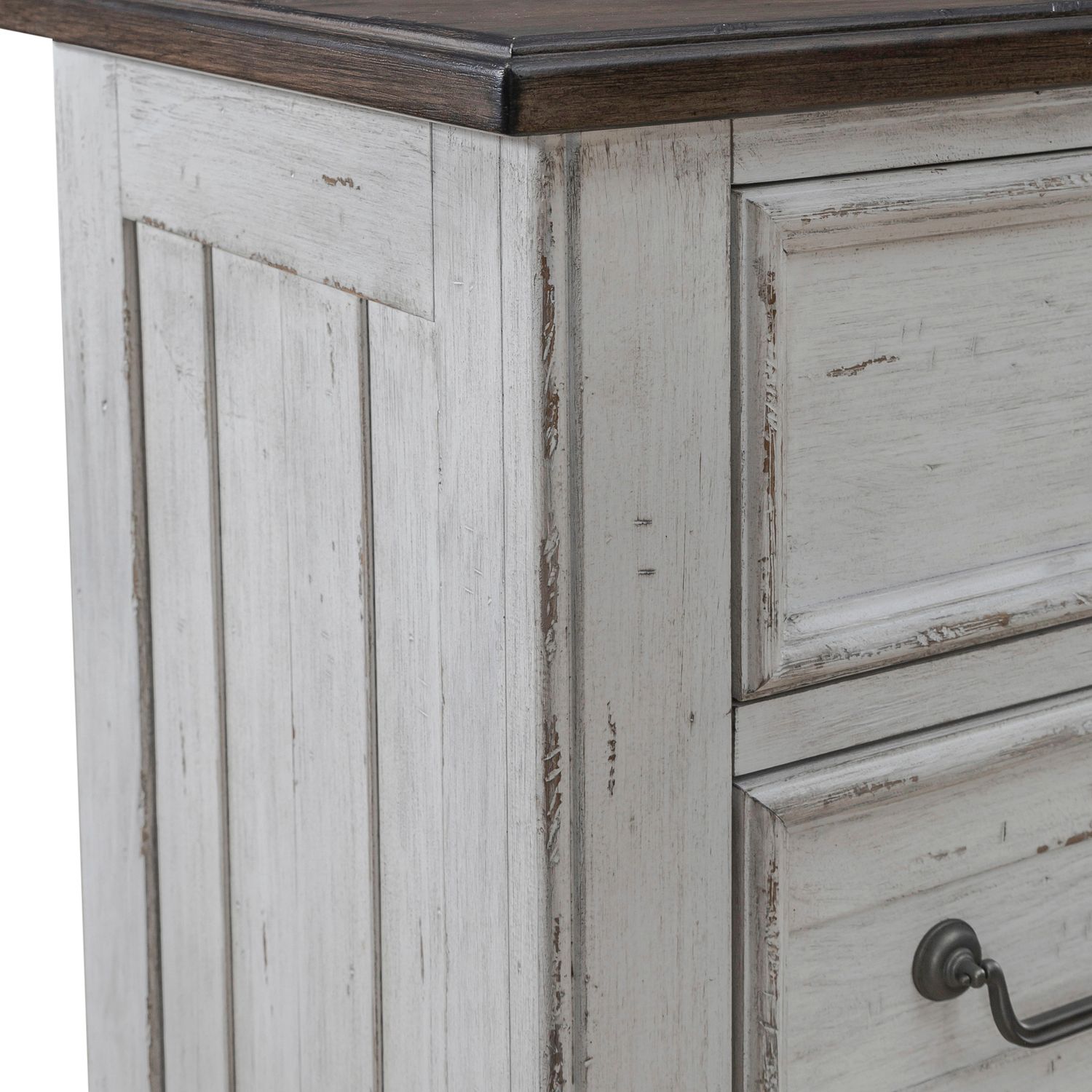 River Place Wood Chest w/6 Drawers