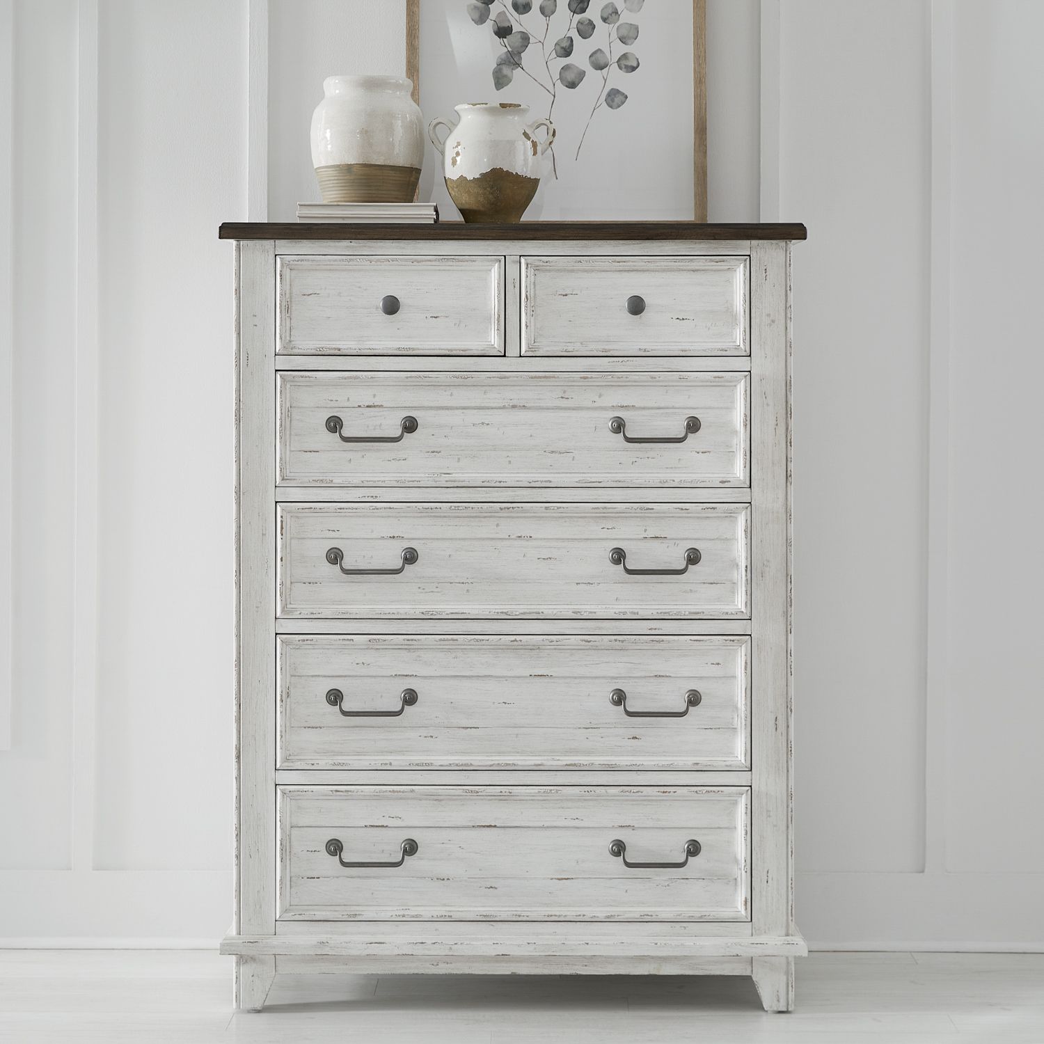 River Place White Farmhouse Bedroom Set | Liberty Furniture