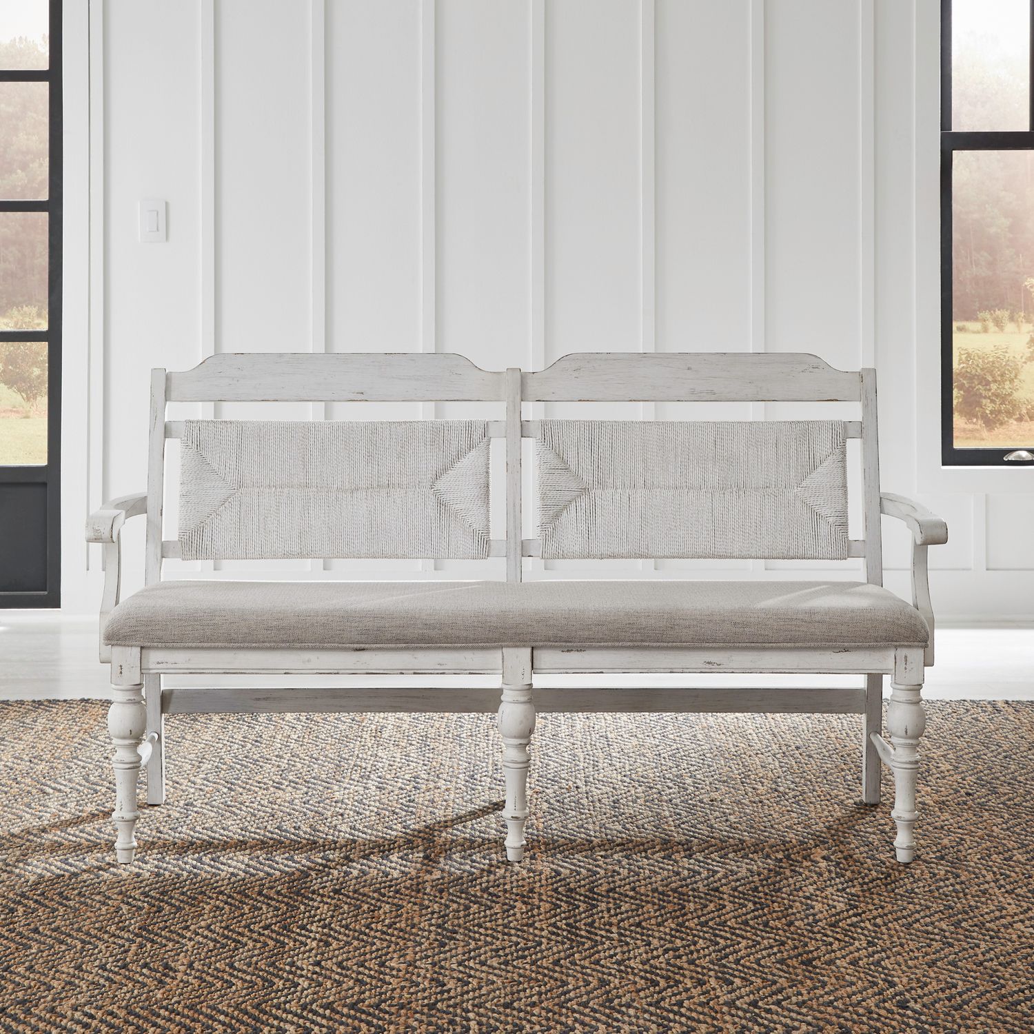 River Place Round Farmhouse Dining Room Set | Liberty