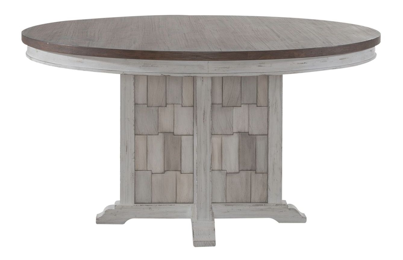 River Place Round Farmhouse Dining Room Set | Liberty