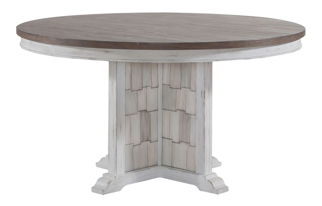 River Place Round Wood Dining Table