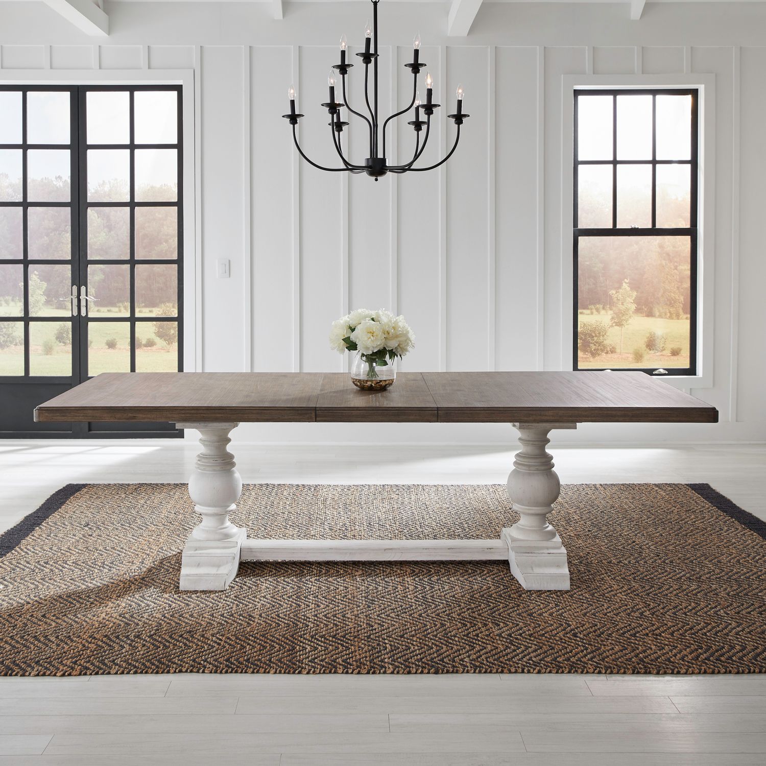 River Place Extendable Trestle Dining Room Set | Liberty