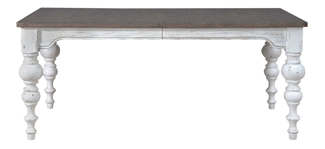 River Place Rectangular Wood Extendable Dining Table