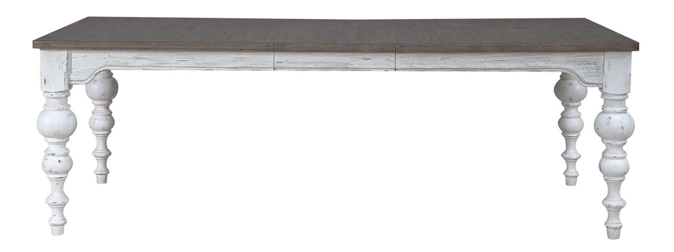 River Place Rectangular Wood Extendable Dining Table