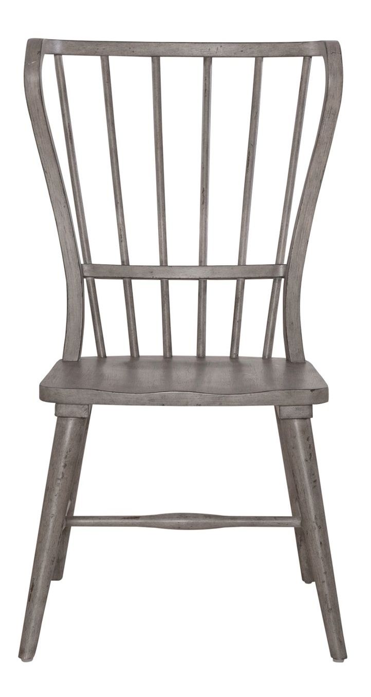 River Place Wood Windsor Back Side Chair