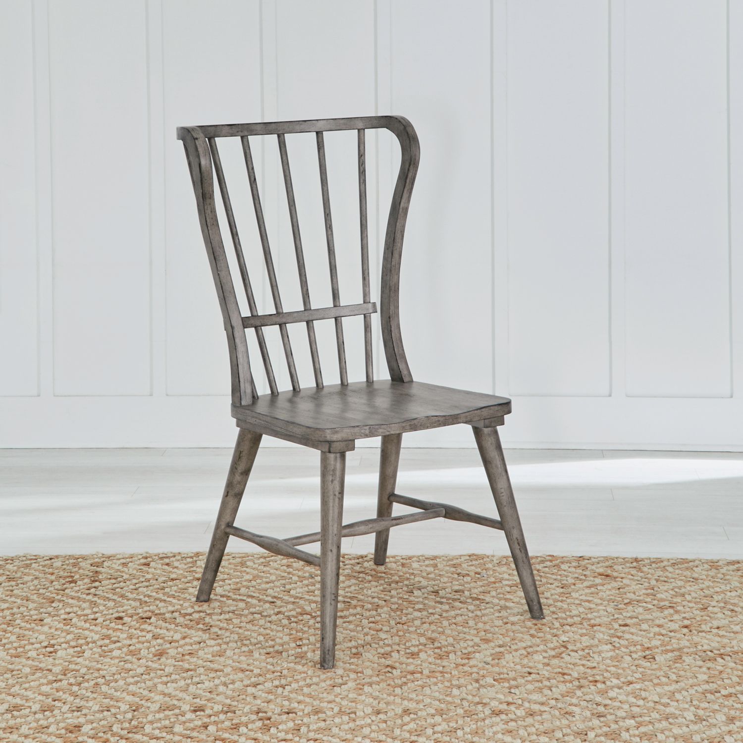 River Place Wood Windsor Back Side Chair