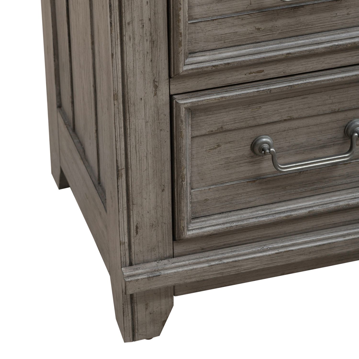 River Place Extendable Farmhouse Dining Set | Gray