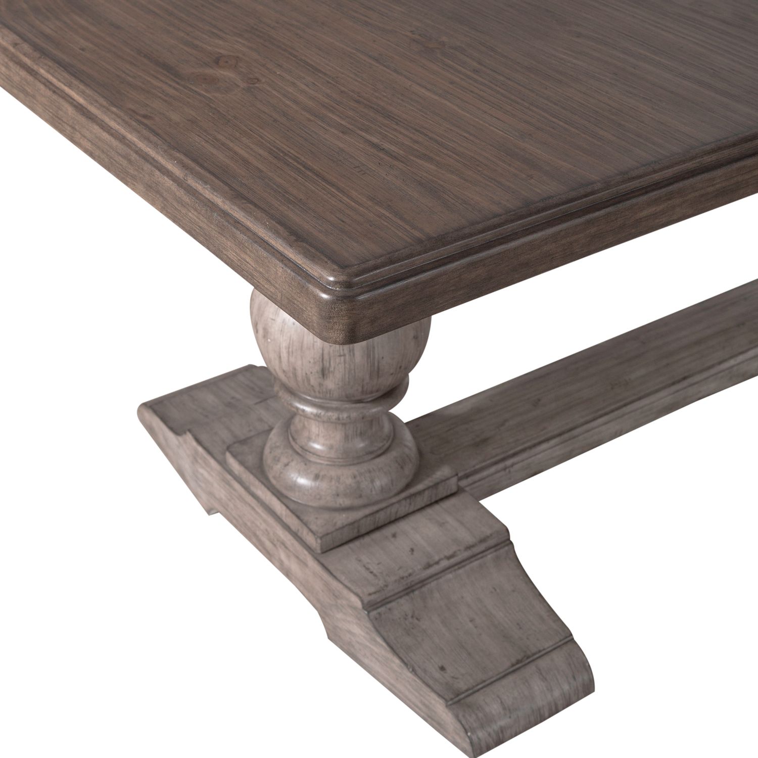 River Place Extendable Farmhouse Dining Set | Gray