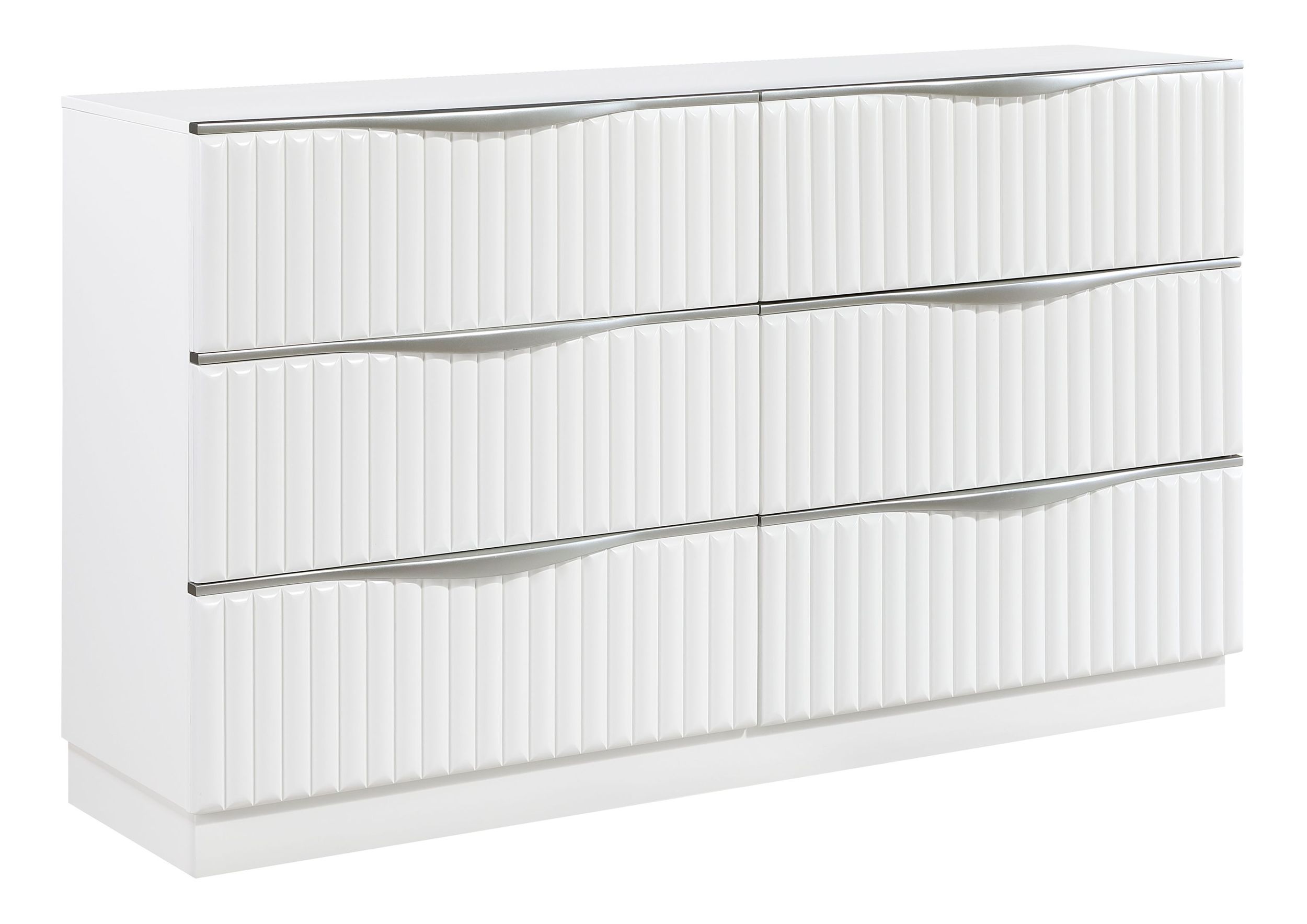 Linea Wood 6-Drawer Double Dresser