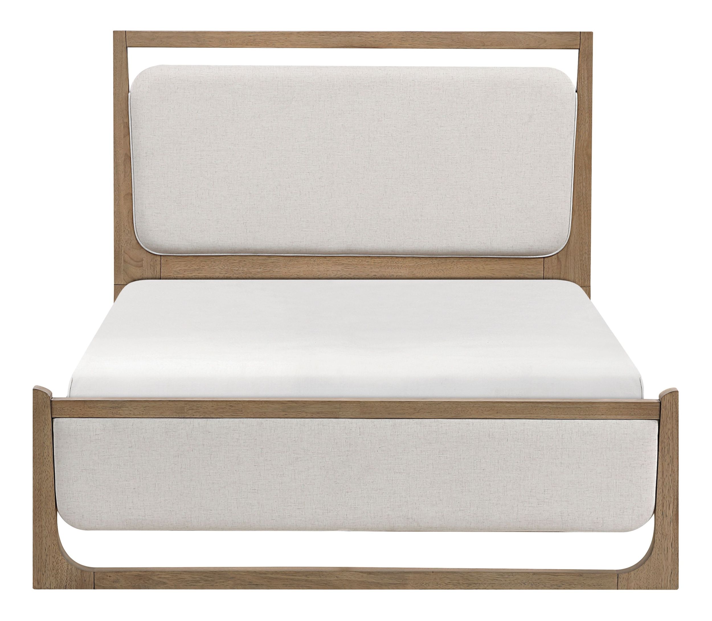 Riley Polyester/Wood Panel Bedroom Set with LED Lighting