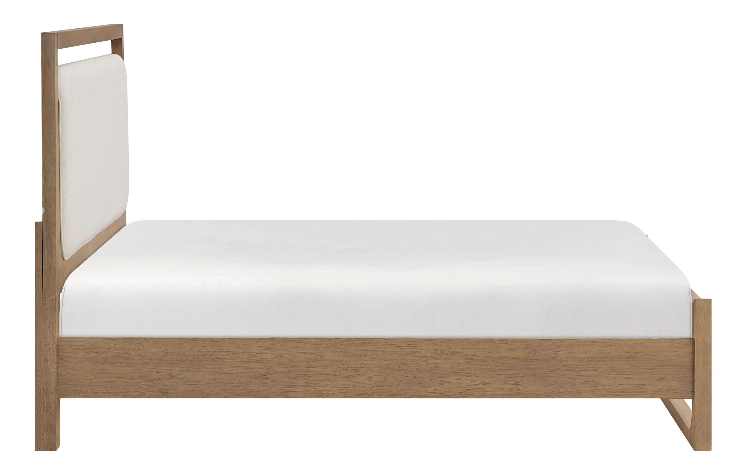 Riley Polyester/Wood Panel Bedroom Set with LED Lighting