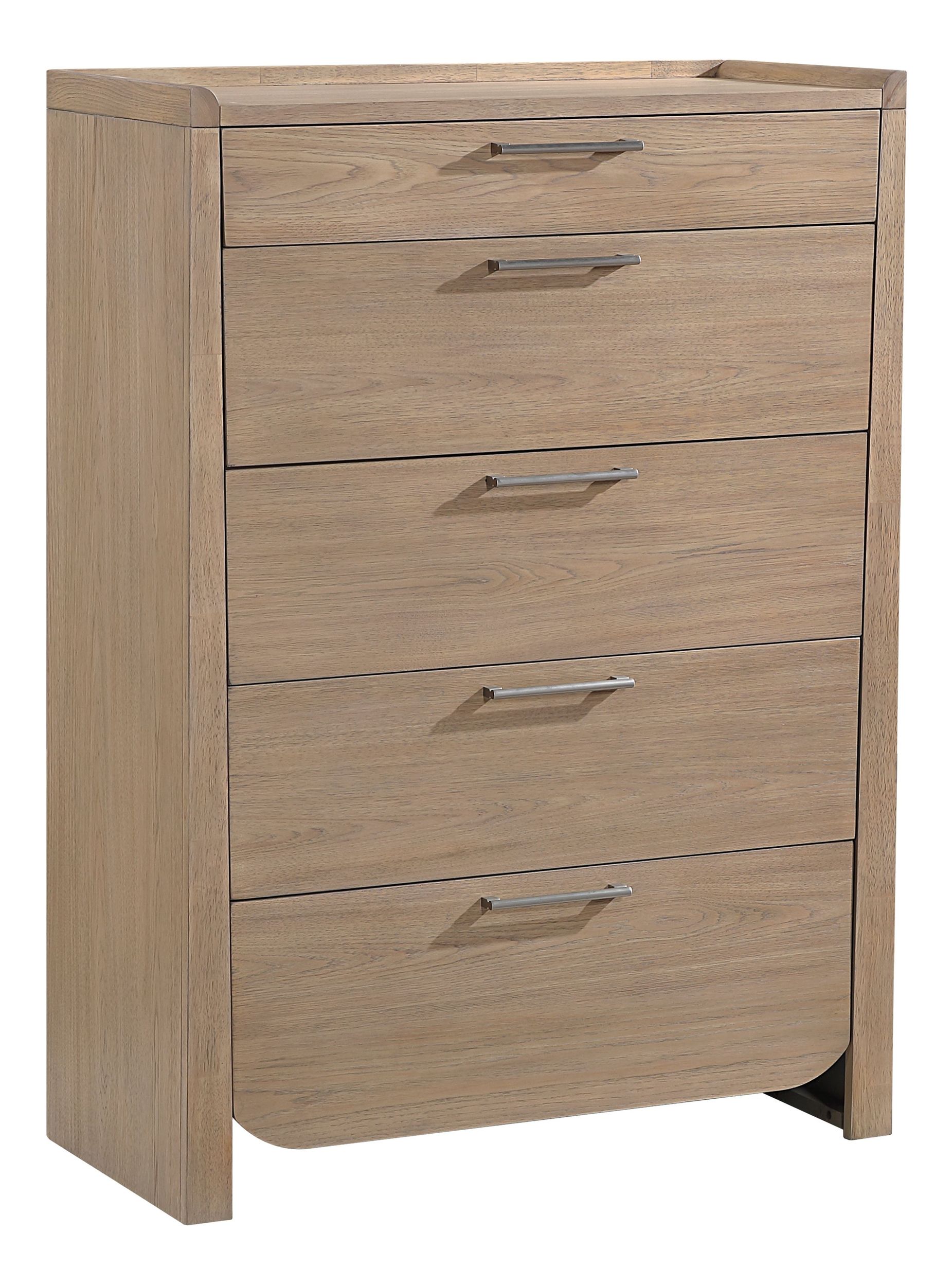 Riley Wood 5-Drawer Chest