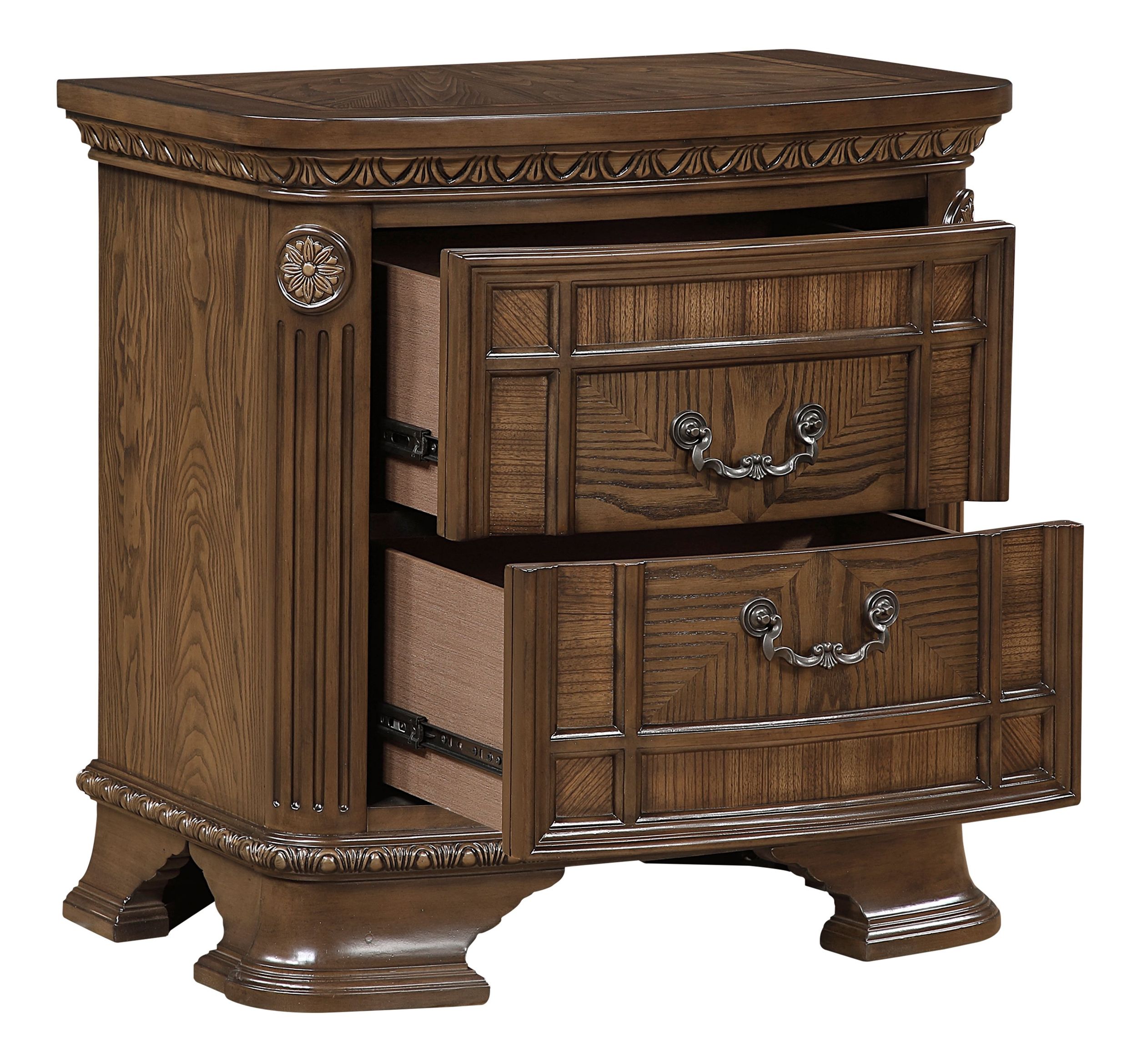 Bridgepoint Wood 2-Drawer Night Stand