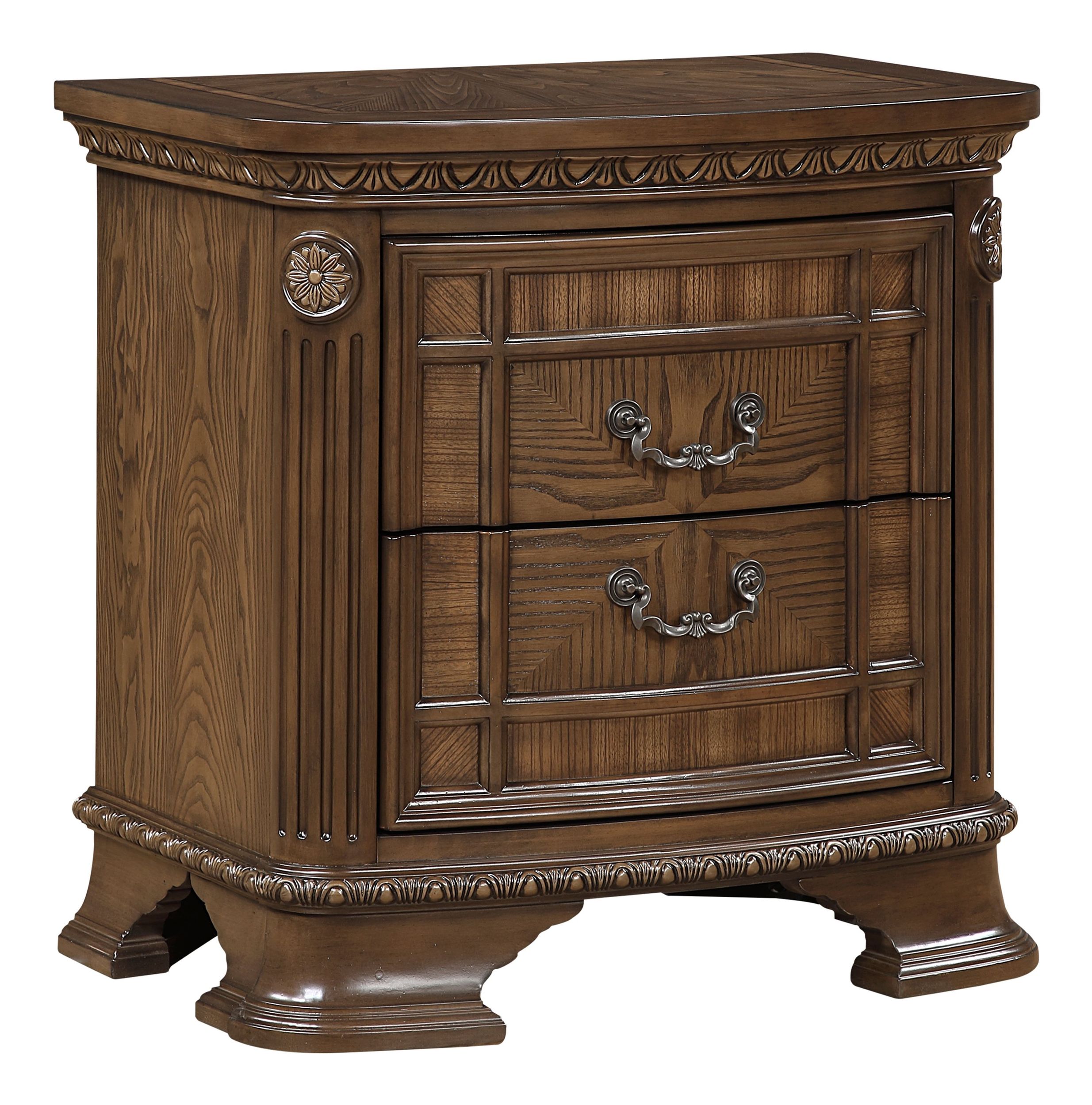 Bridgepoint Wood 2-Drawer Night Stand