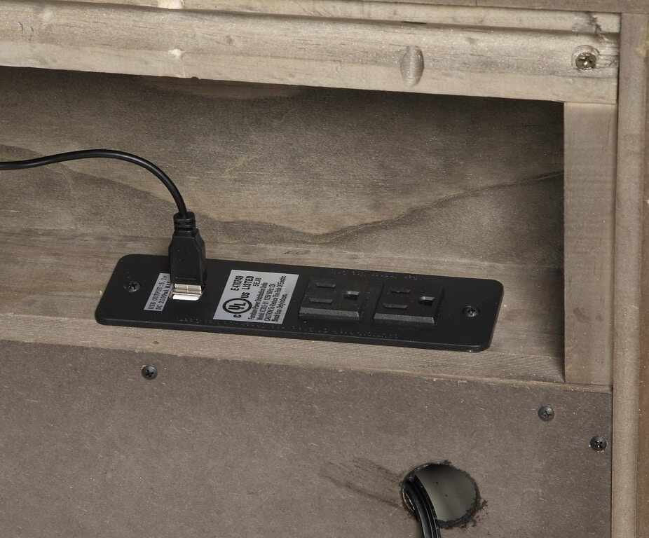 Athouman Nightstand w/USB