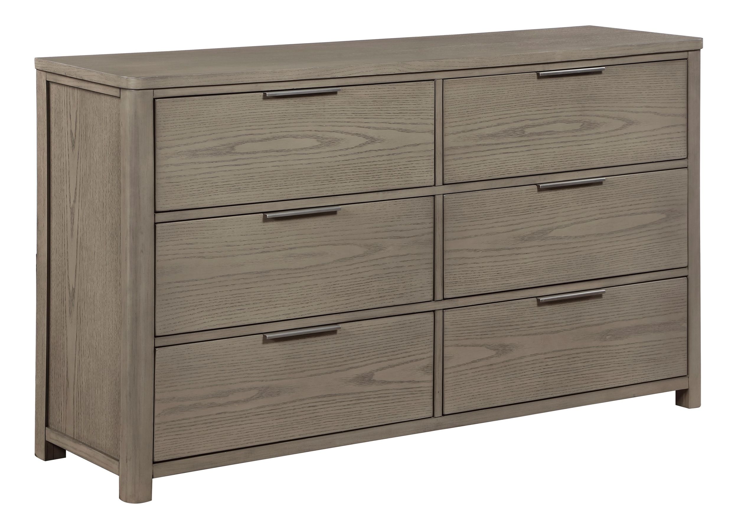 Dalston Chenille/Wood Panel Bedroom Set