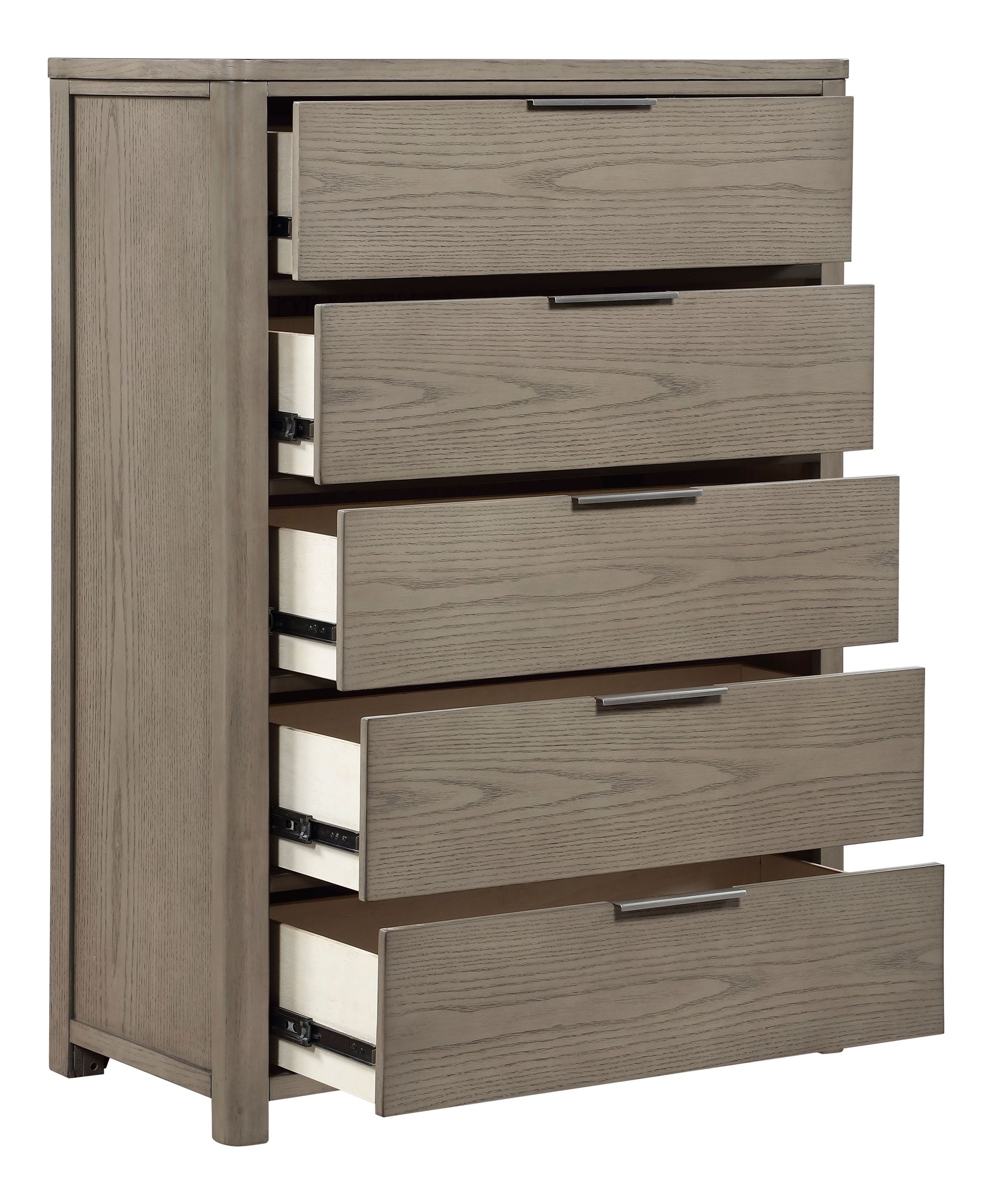 Dalston Wood 5-Drawer Chest