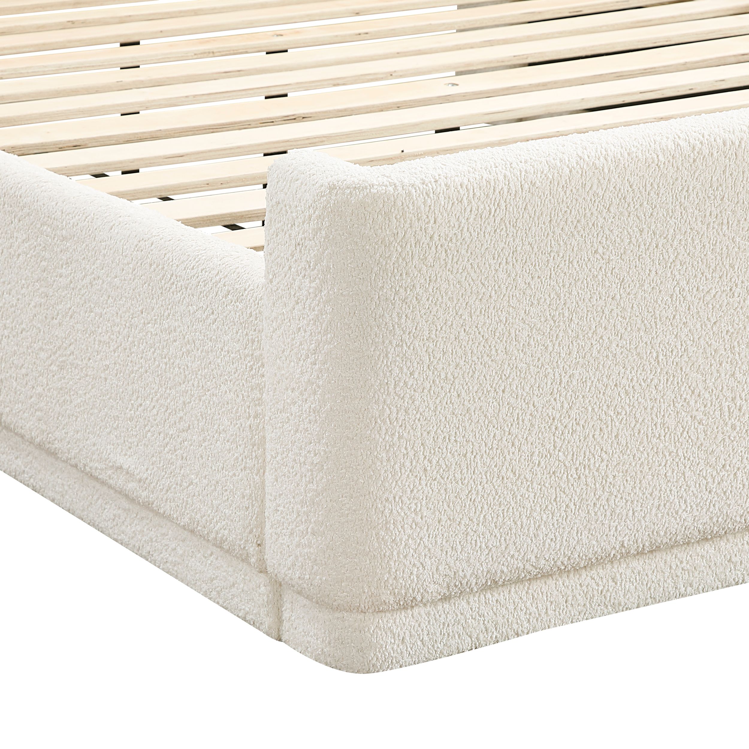 Carmel Polyester Platform Bed